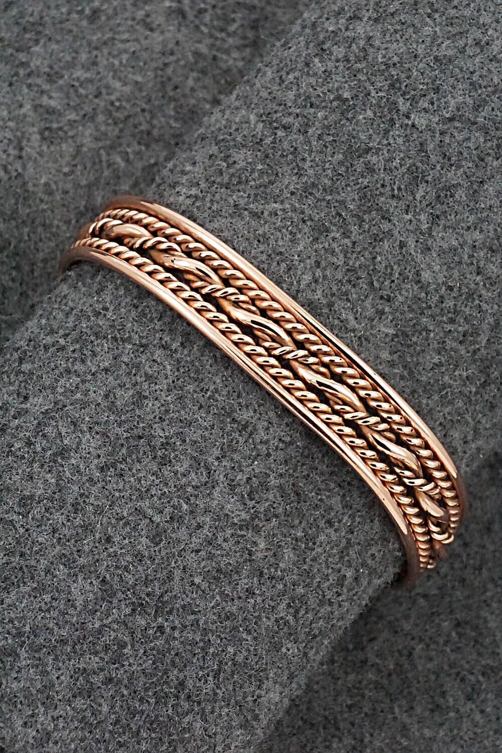 Copper Bracelet - Elaine Tahe