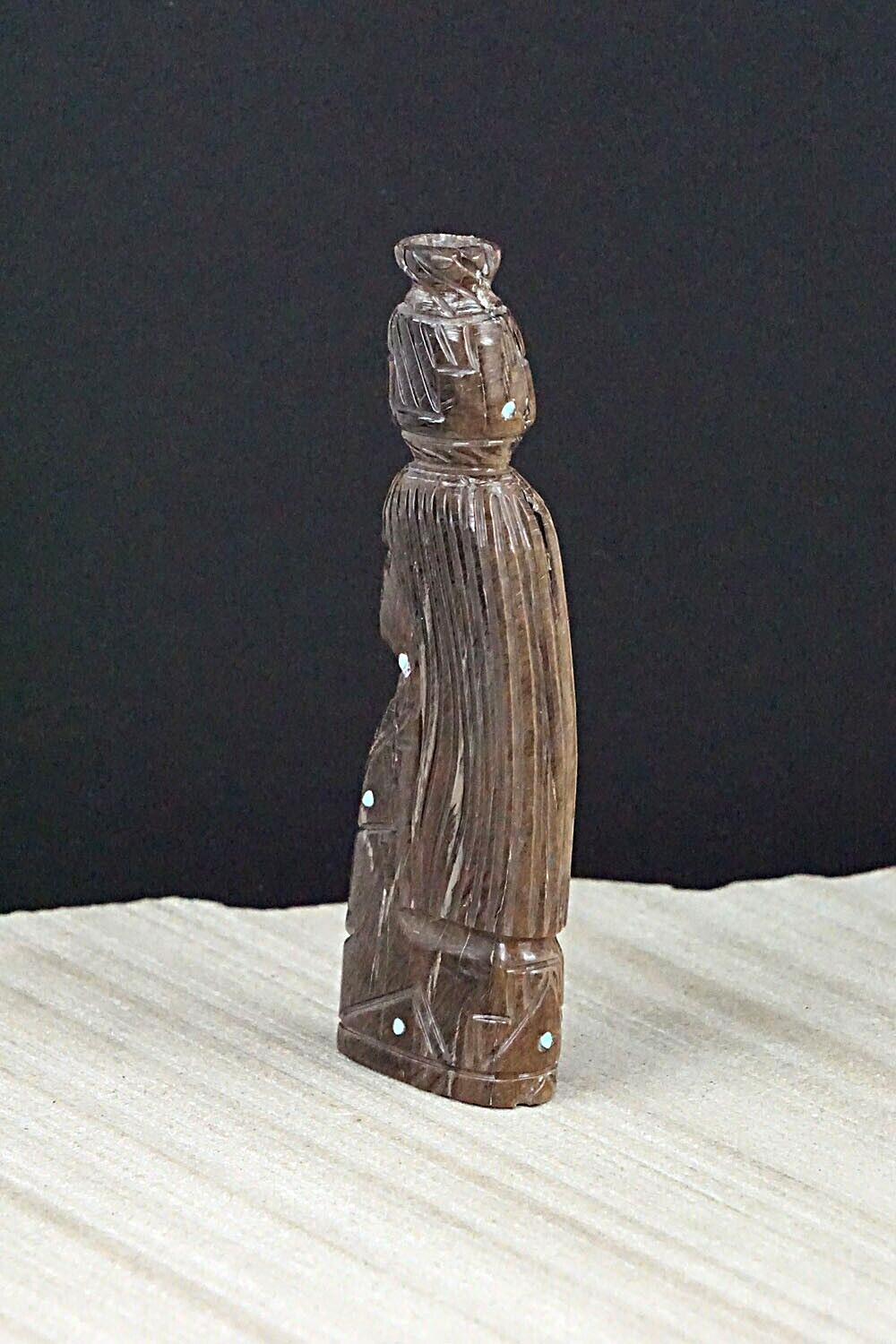 Corn Maiden Zuni Fetish Carving - Michael Laweka