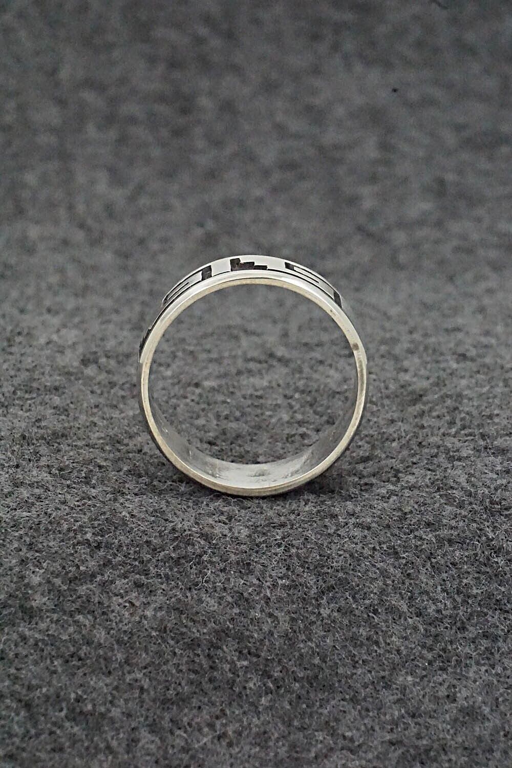 Sterling Silver Ring - Timothy Mowa - Size 13.5