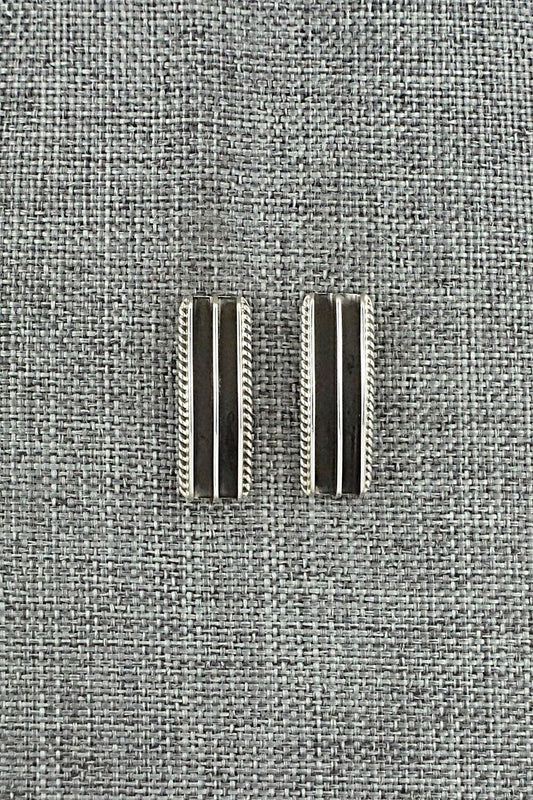 Sterling Silver Earrings - Darrell Yazzie