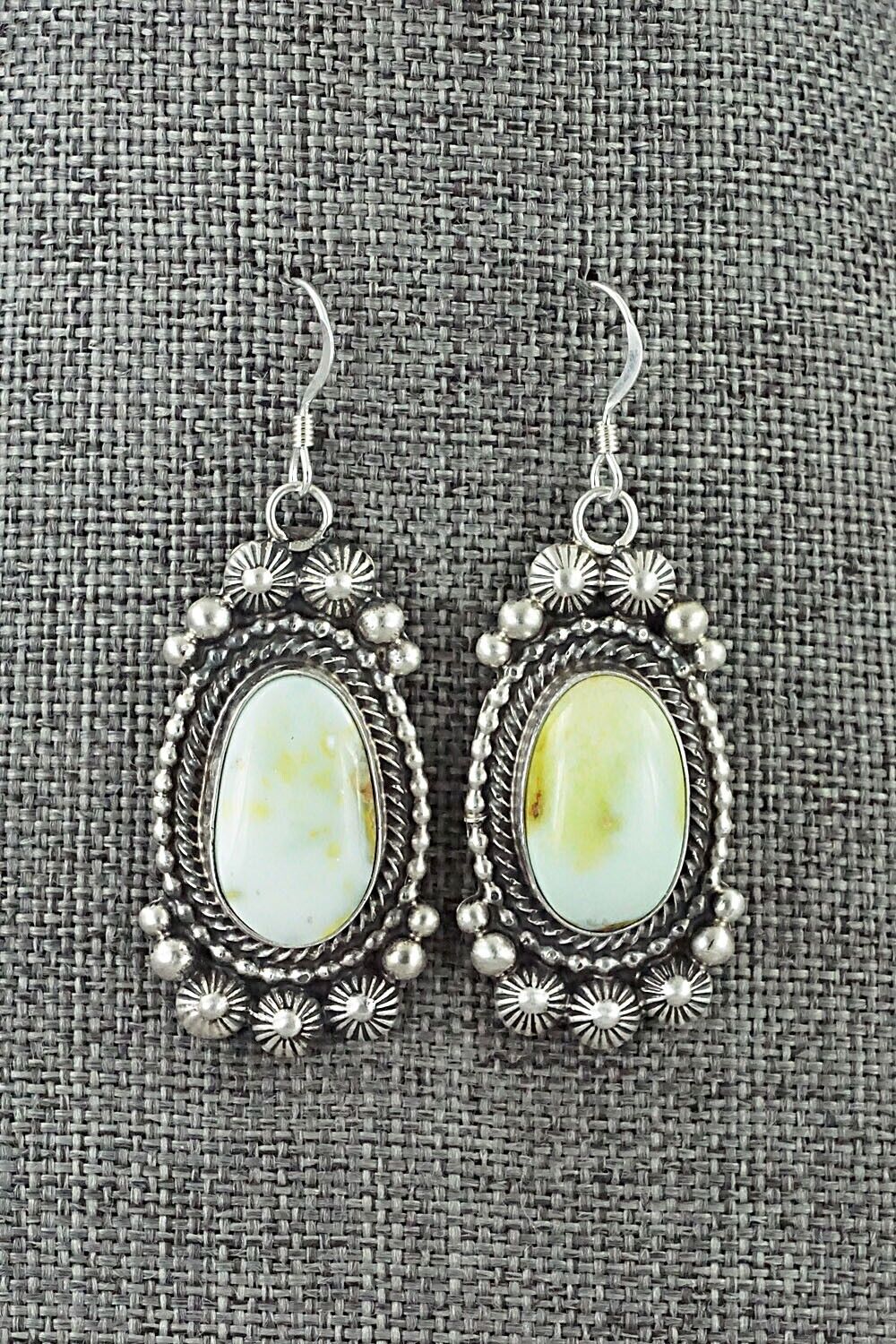 Variscite & Sterling Silver Squash Blossom Set - Tom Lewis