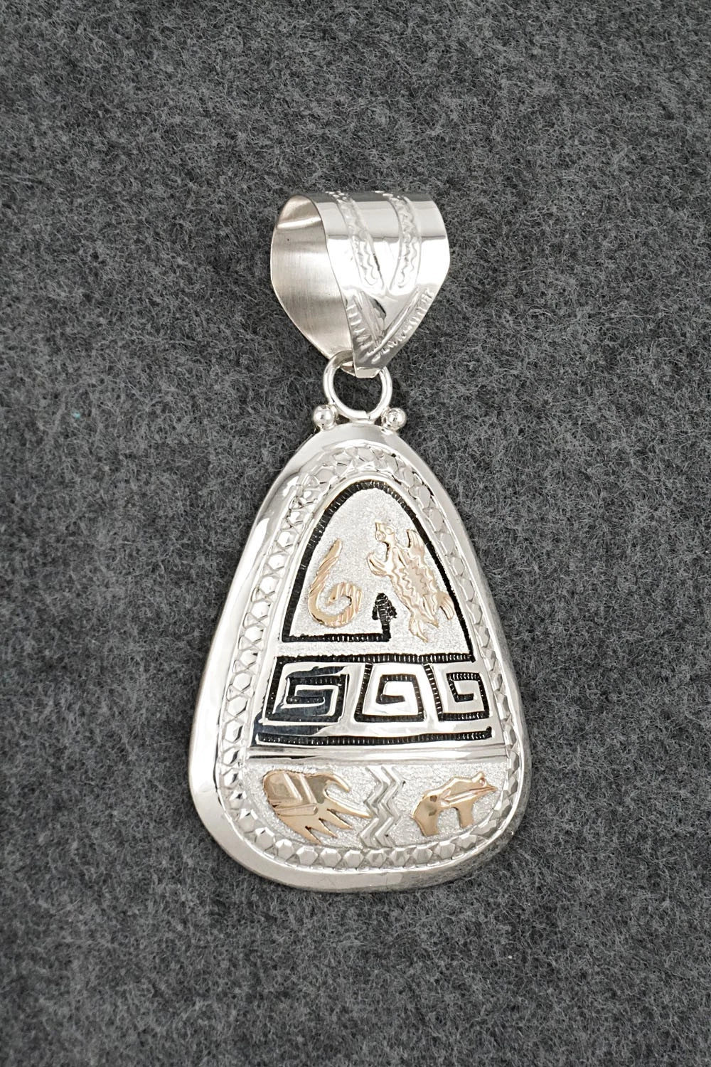 Sterling Silver & Gold Fill Pendant - Allison Manulito