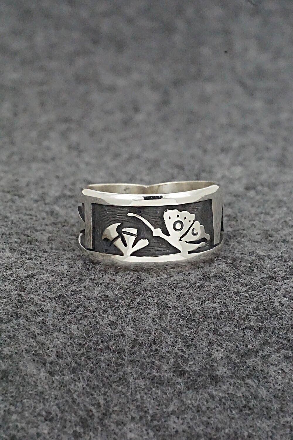 Sterling Silver Ring - Timothy Mowa - Size 12