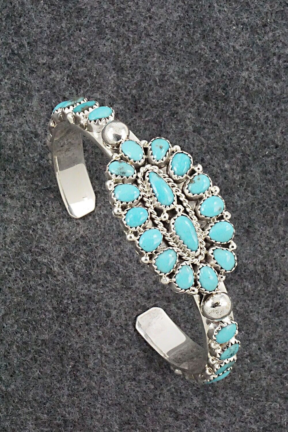 Turquoise & Sterling Silver Bracelet - Eric Wilson