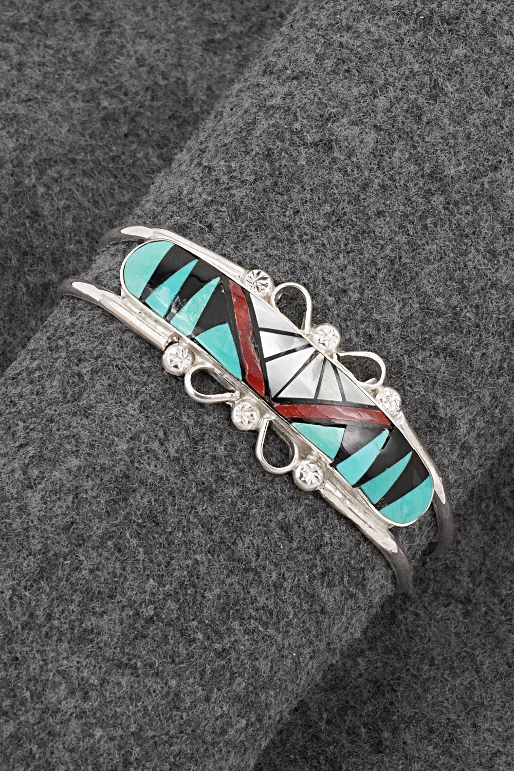 Multi-Stone & Sterling Silver Bracelet - Ola Eriacho