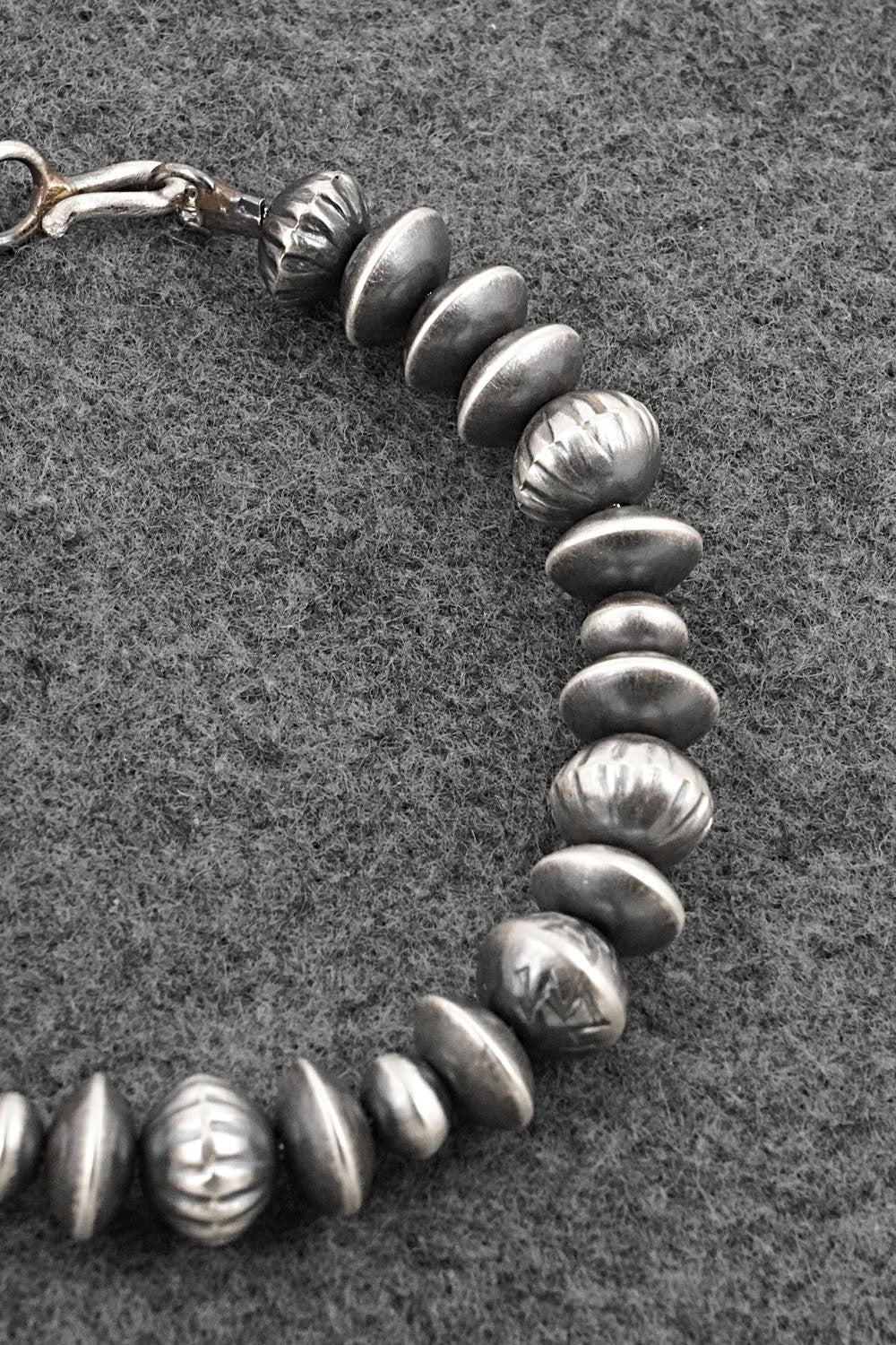 Sterling Silver Navajo Pearl Bracelet - Tonisha Haley