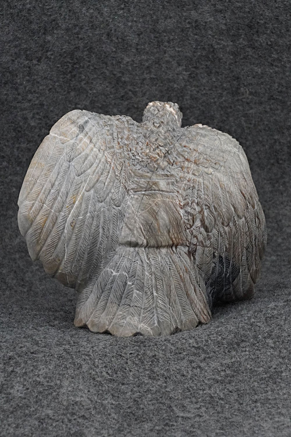Eagle Dancer Zuni Fetish Carving - Terrance Panteah