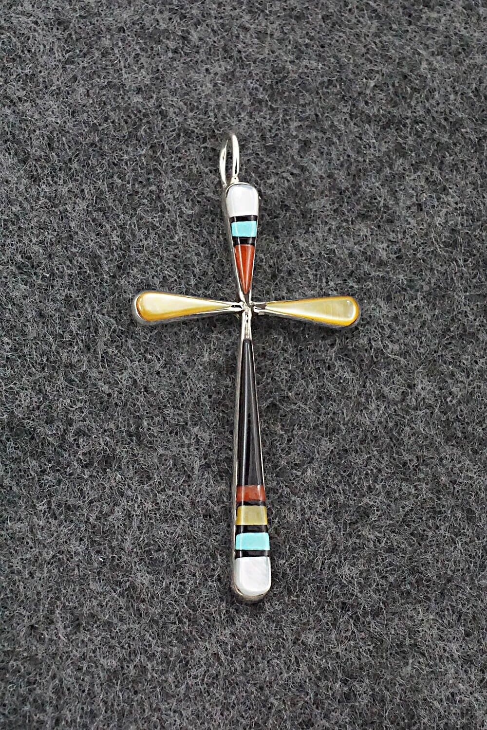 Multi-Stone & Sterling Silver Pendant - Sylvester Noche