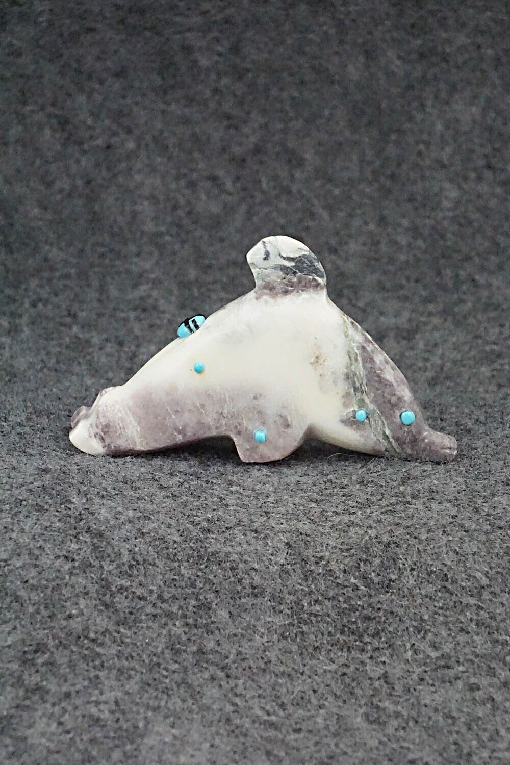 Dolphin Zuni Fetish Carving - Danette Laate