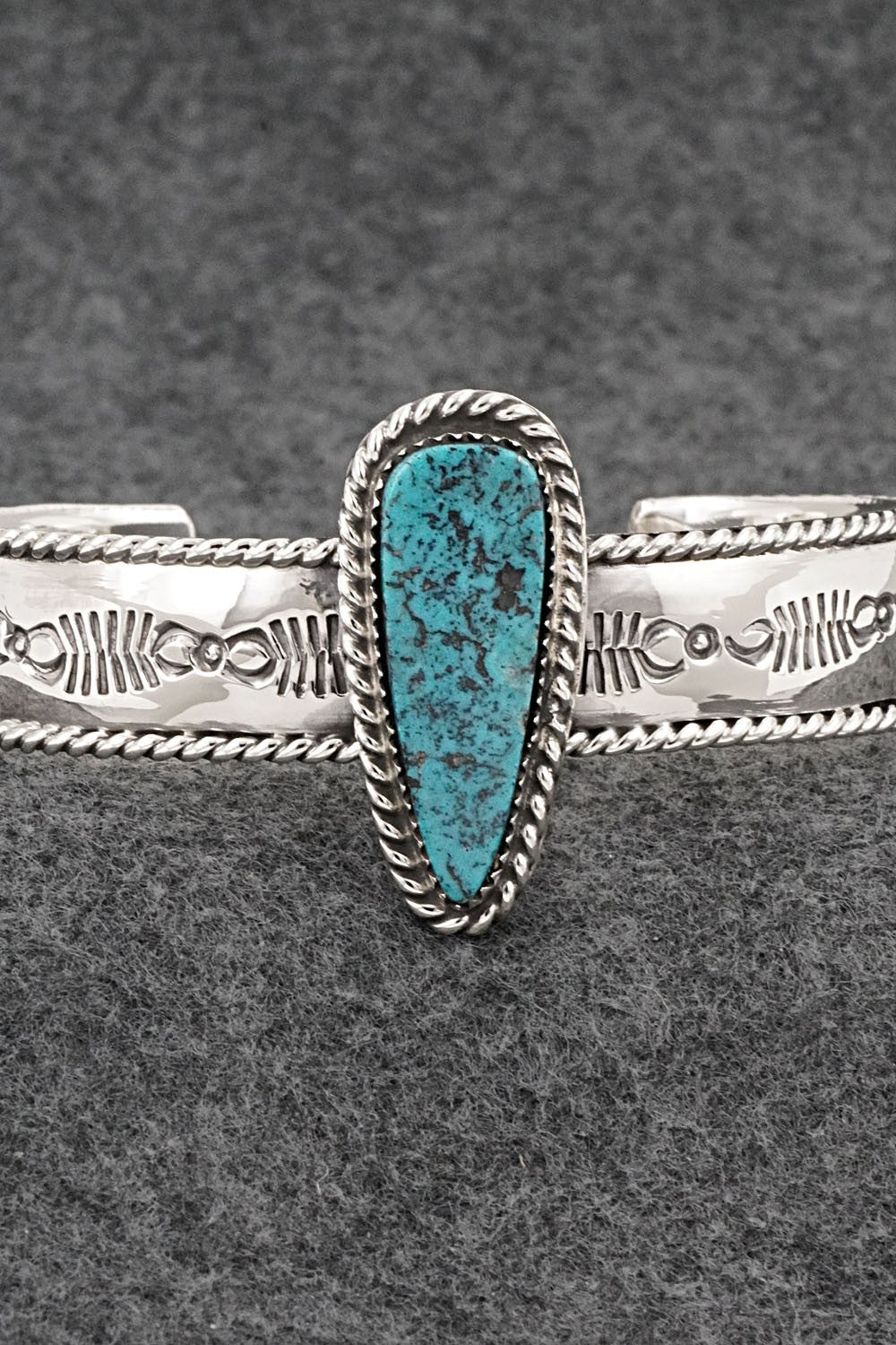 Turquoise & Sterling Silver Bracelet - Jason Bahe