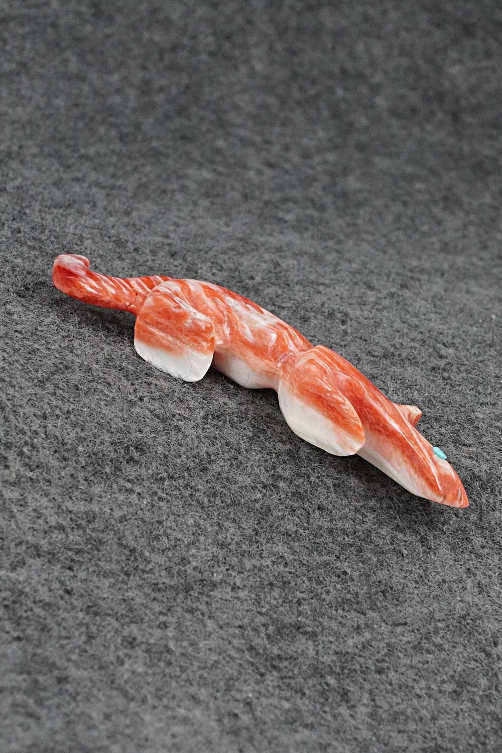 Mountain Lion Zuni Fetish Carving - Ronnie Lunasee