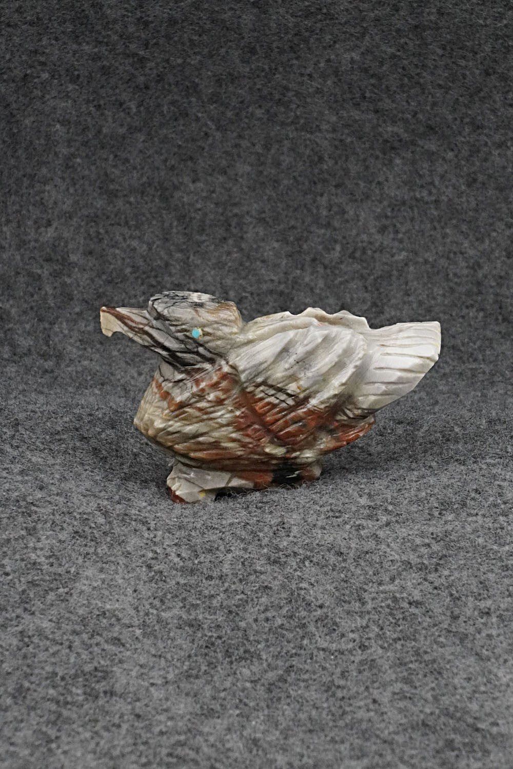 Eagle Zuni Fetish Carving - Douglas Martza