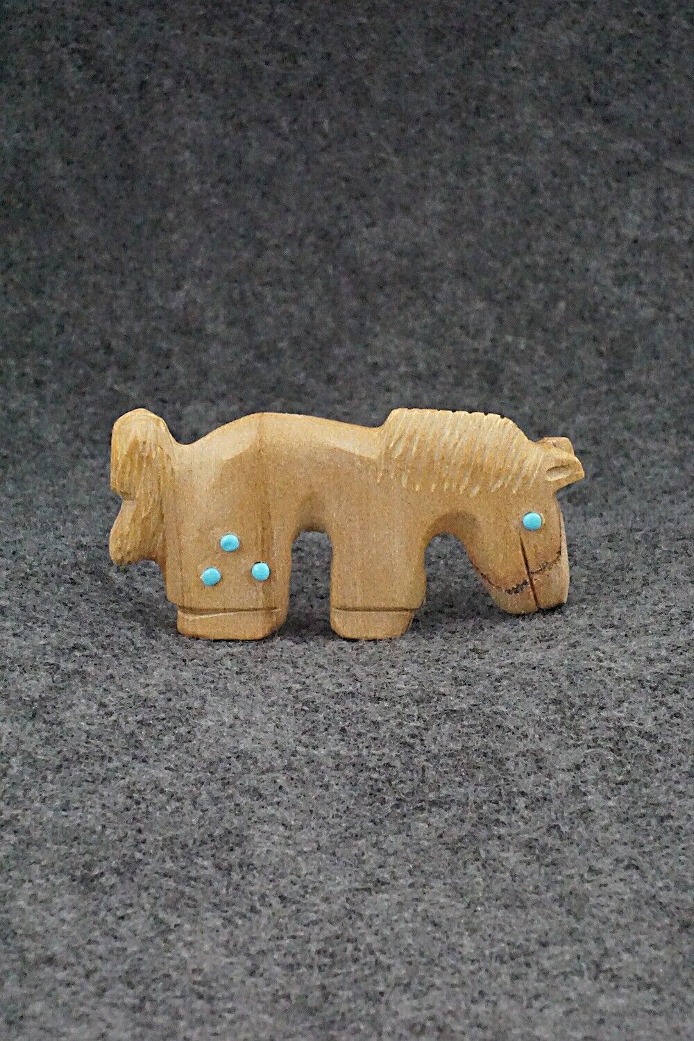 Horse Zuni Fetish Carving - Cody Chavez
