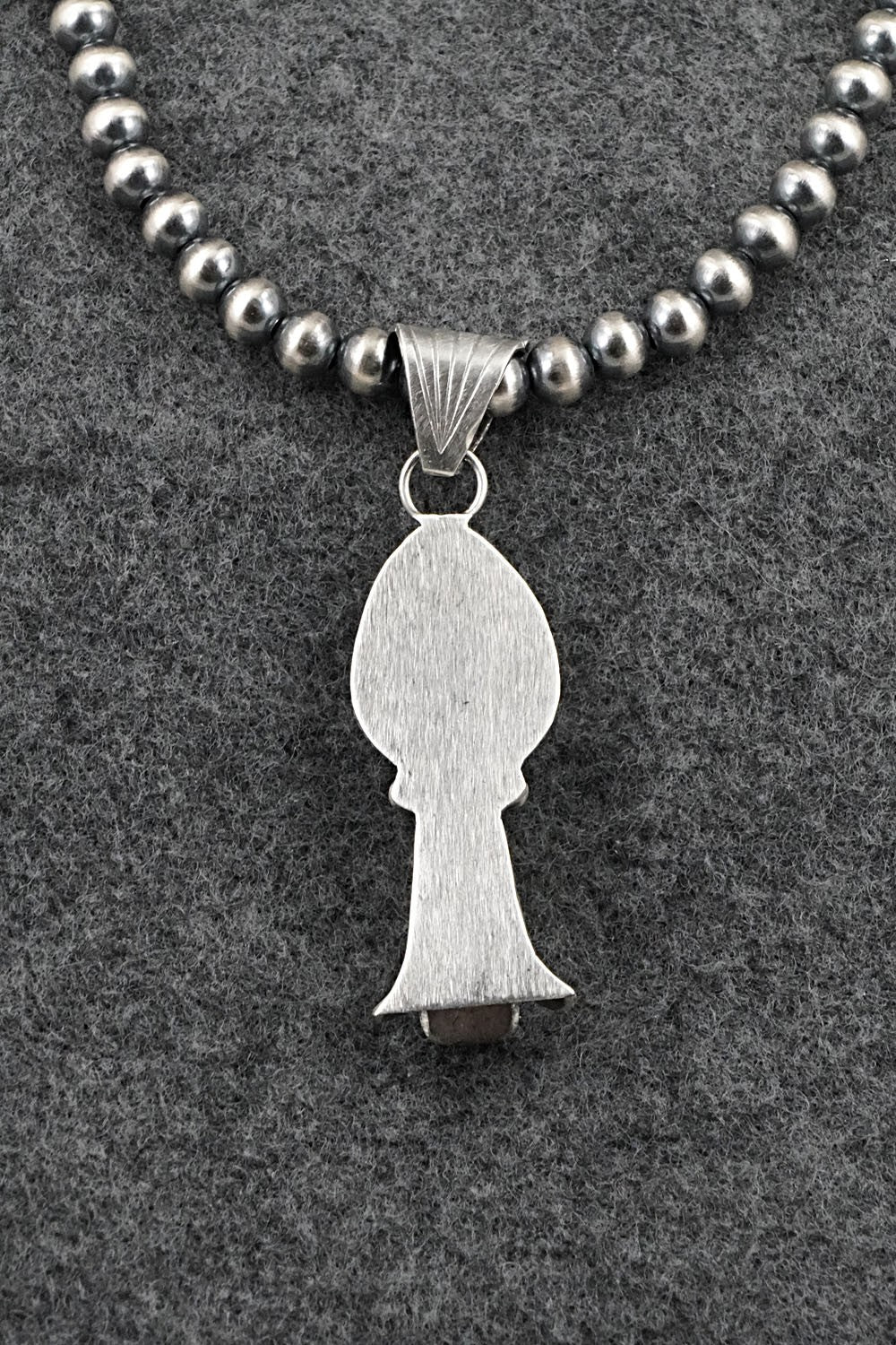 Turquoise & Sterling Silver Necklace - Samuel Yellowhair
