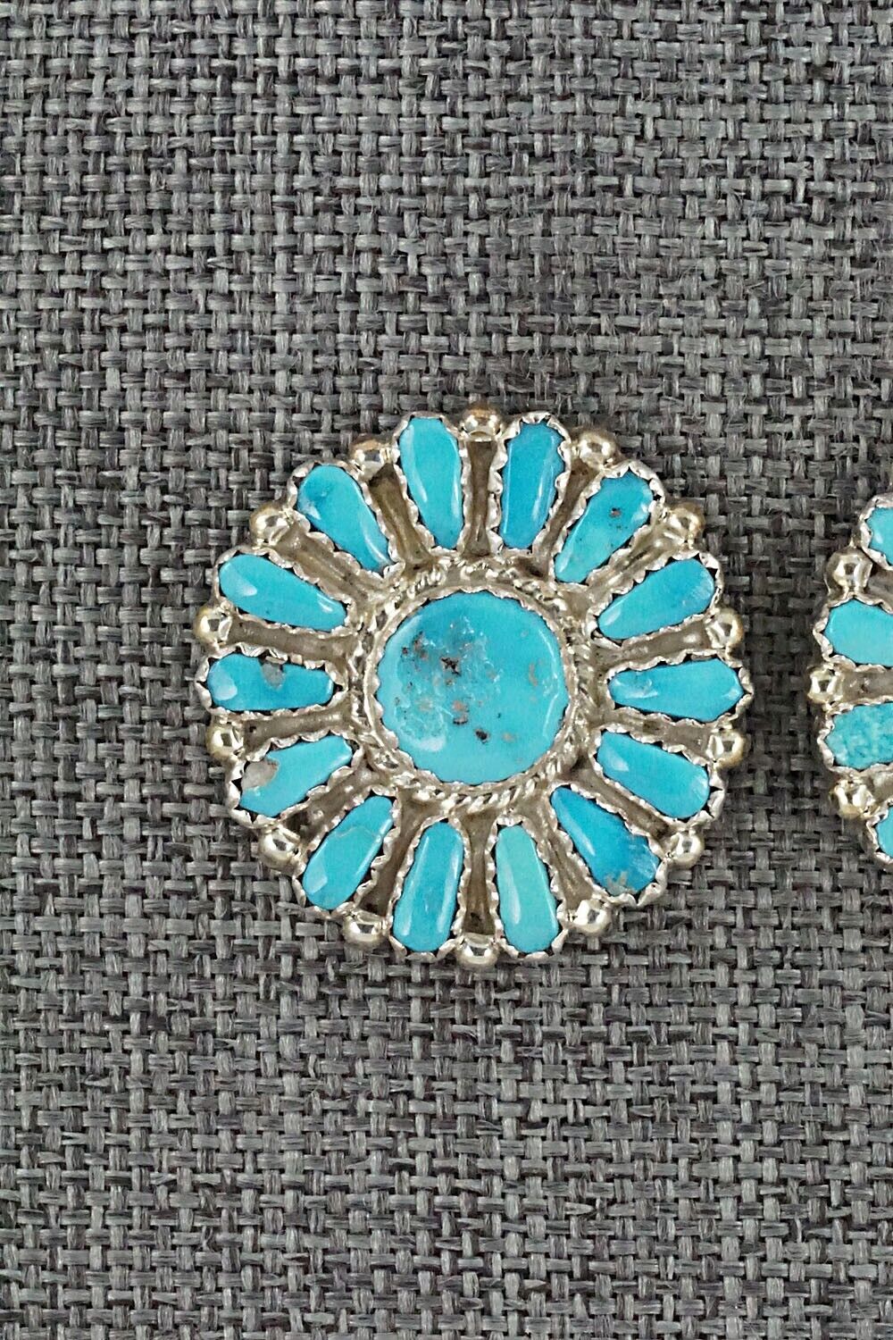 Turquoise & Sterling Silver Earrings - Donovan Wilson