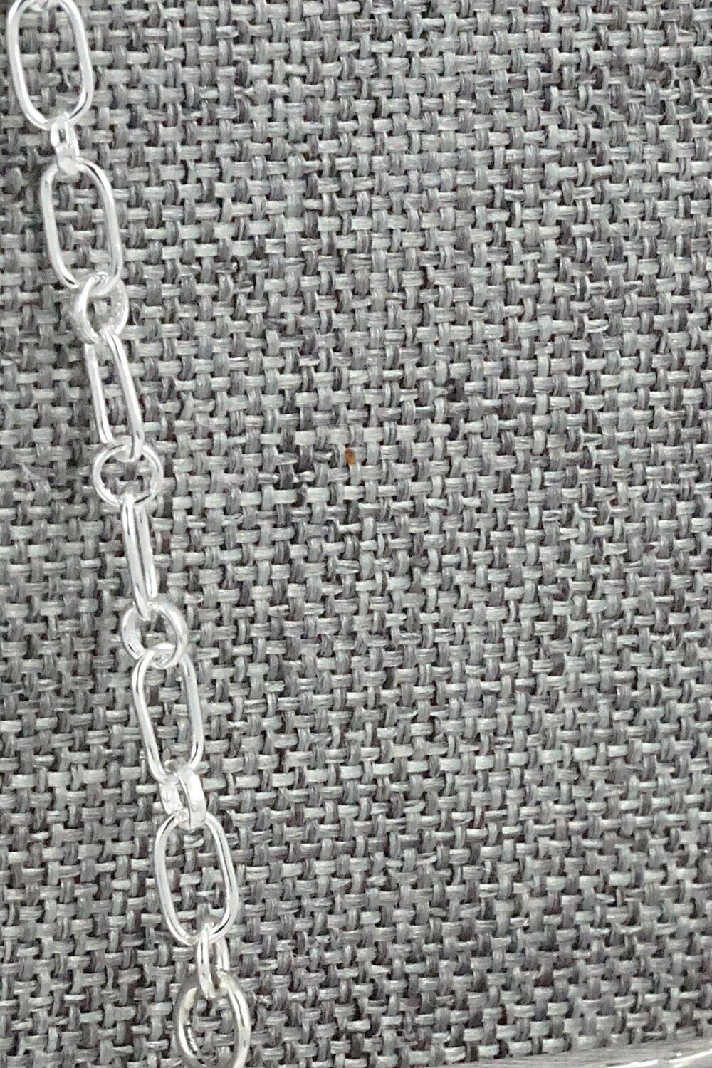 Spiny Oyster & Sterling Silver Necklace - Troy Natachu