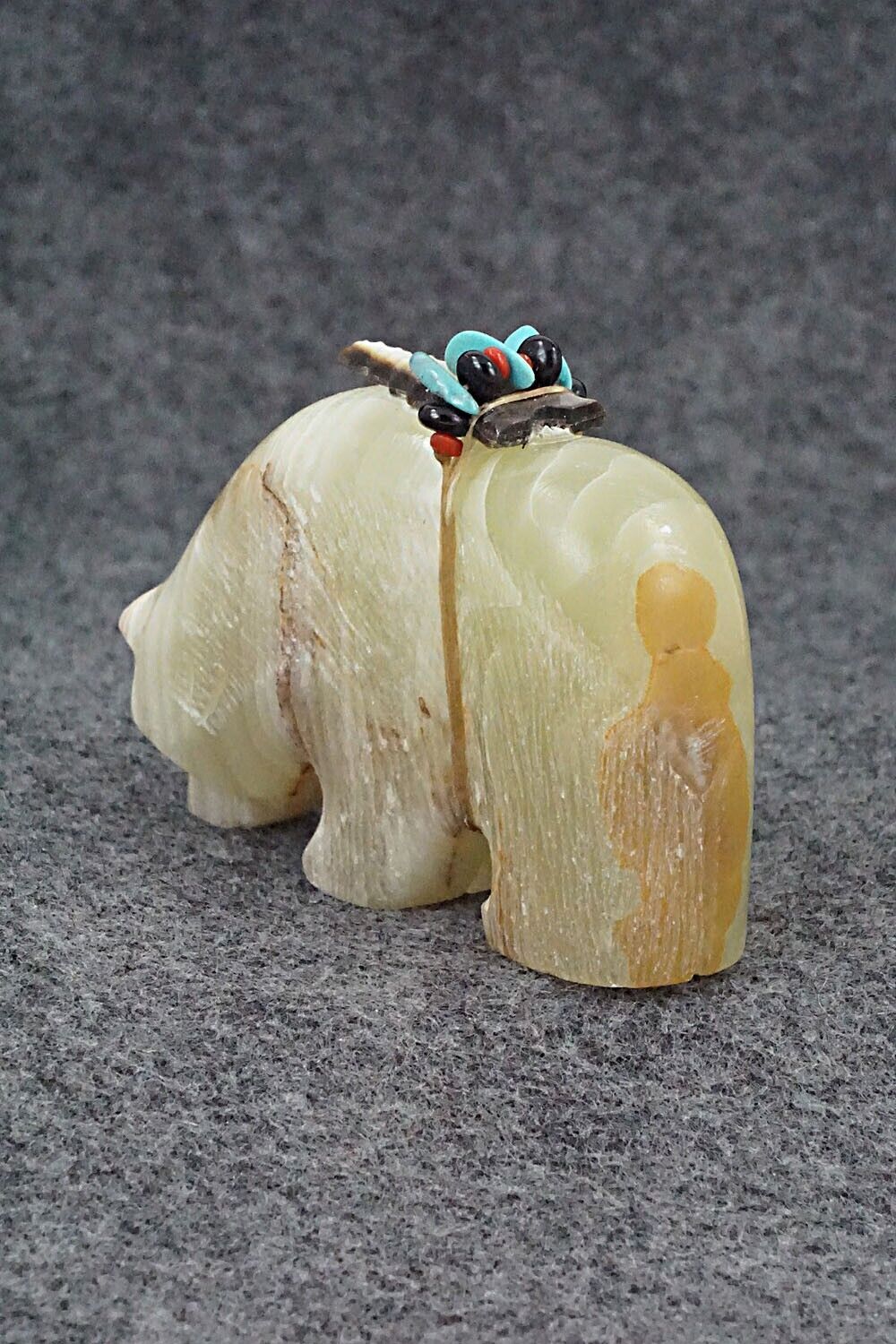 Bear Zuni Fetish Carving - Douglas Martza