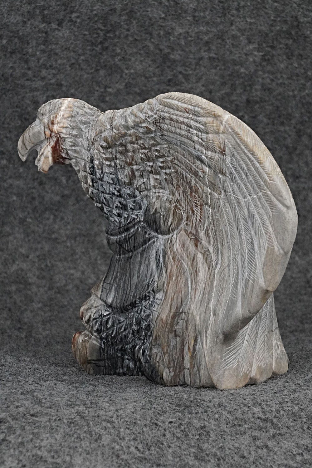 Eagle Dancer Zuni Fetish Carving - Terrance Panteah