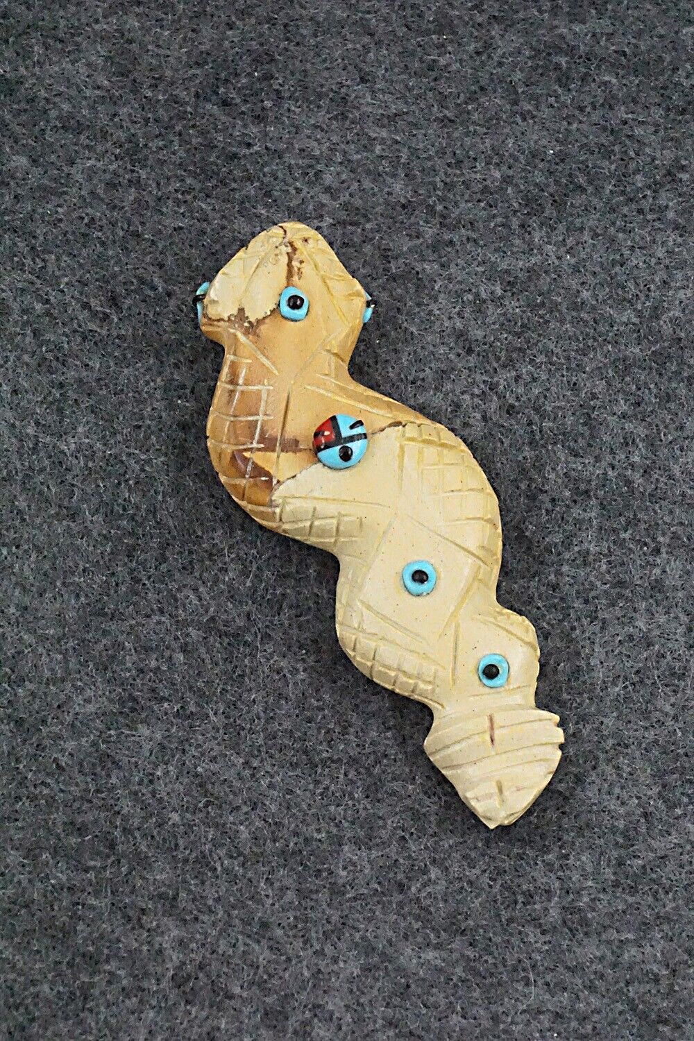 Rattlesnake Zuni Fetish Carving - Danette Laate