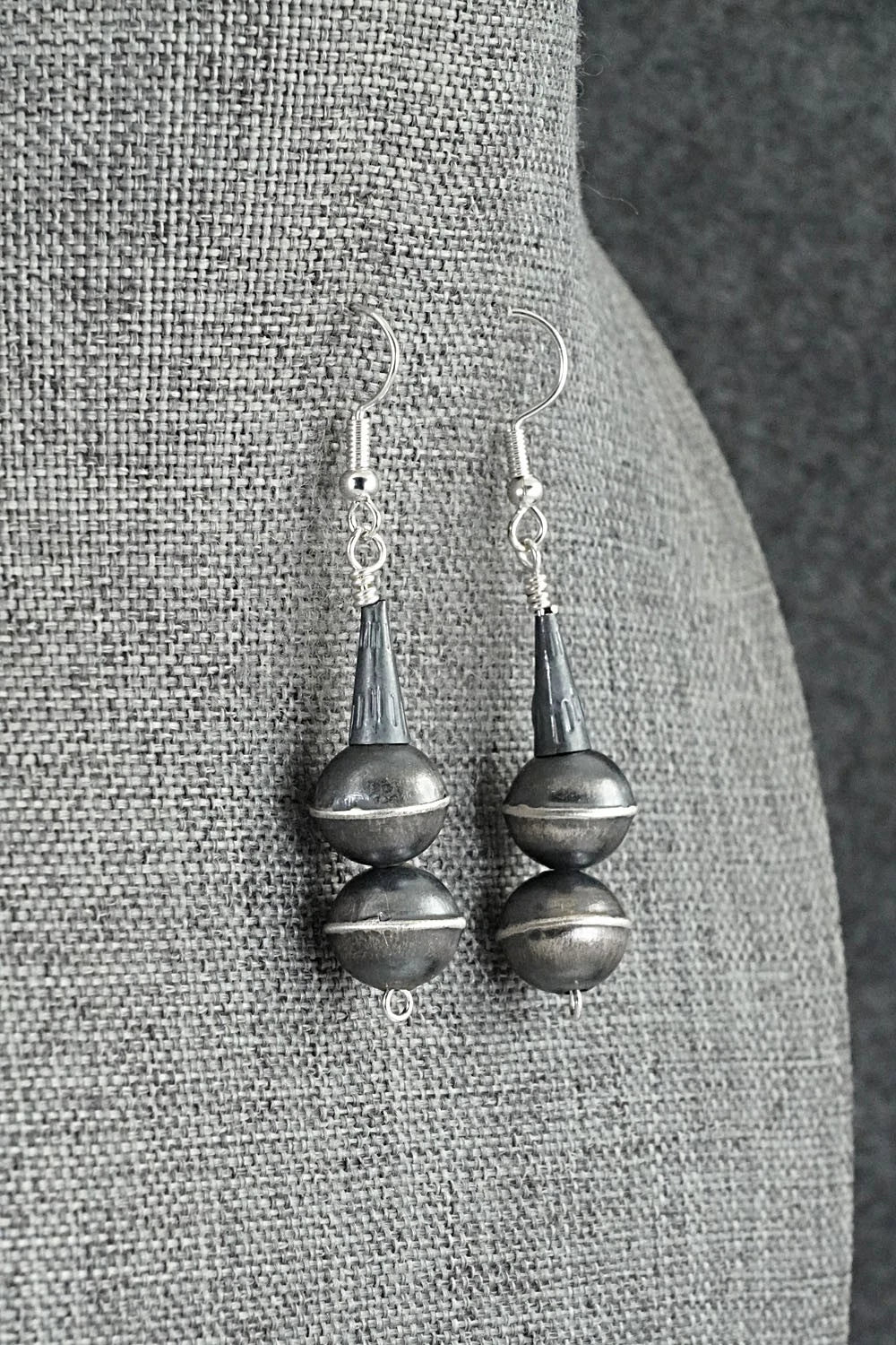 Turquoise & Sterling Silver Squash Blossom Set - Gilbert Martin