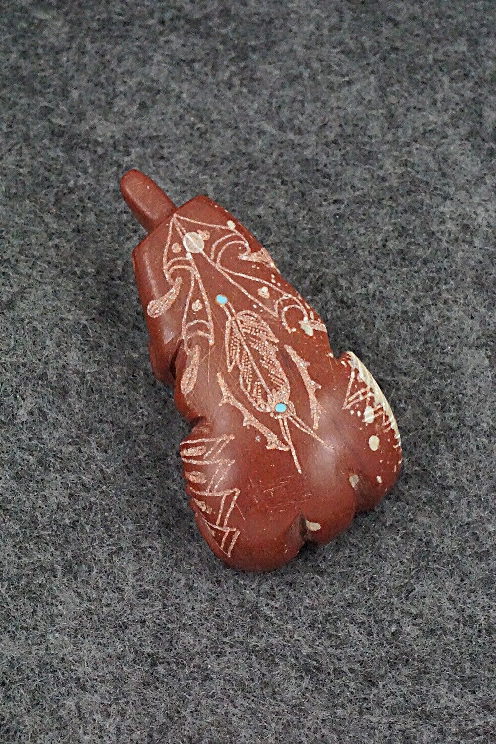 Mole Zuni Fetish Carving - Adrian Cachini