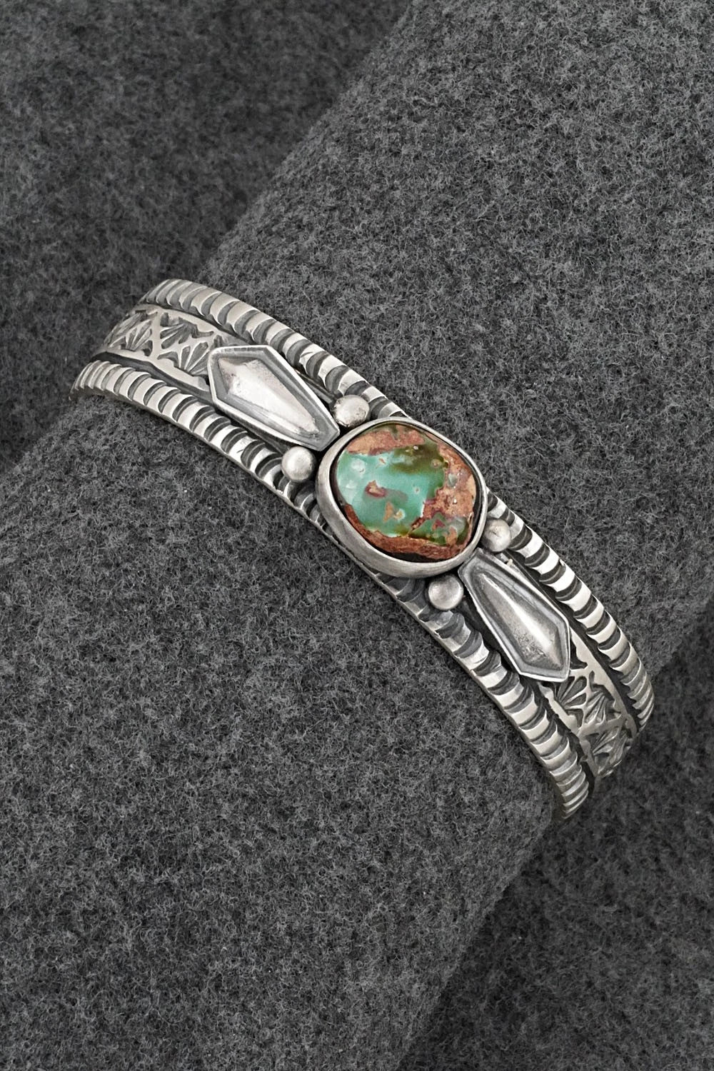 Turquoise & Sterling Silver Bracelet - Randy Boyd