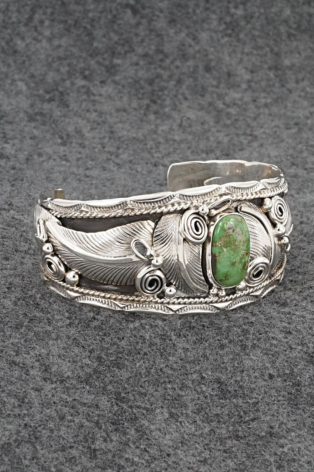 Turquoise & Sterling Silver Bracelet - Darrell Morgan