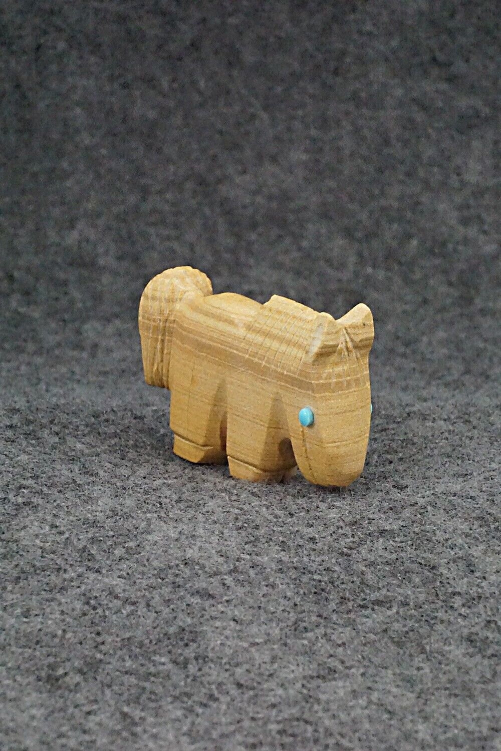Horse Zuni Fetish Carving - Cody Chavez