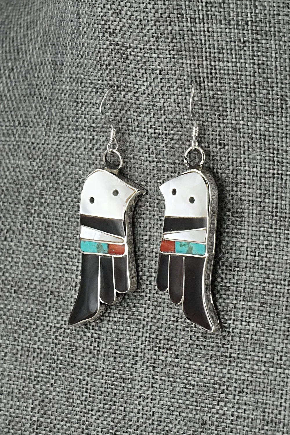 Multi-Stone & Sterling Silver Inlay Necklace Set - Bobby Shack