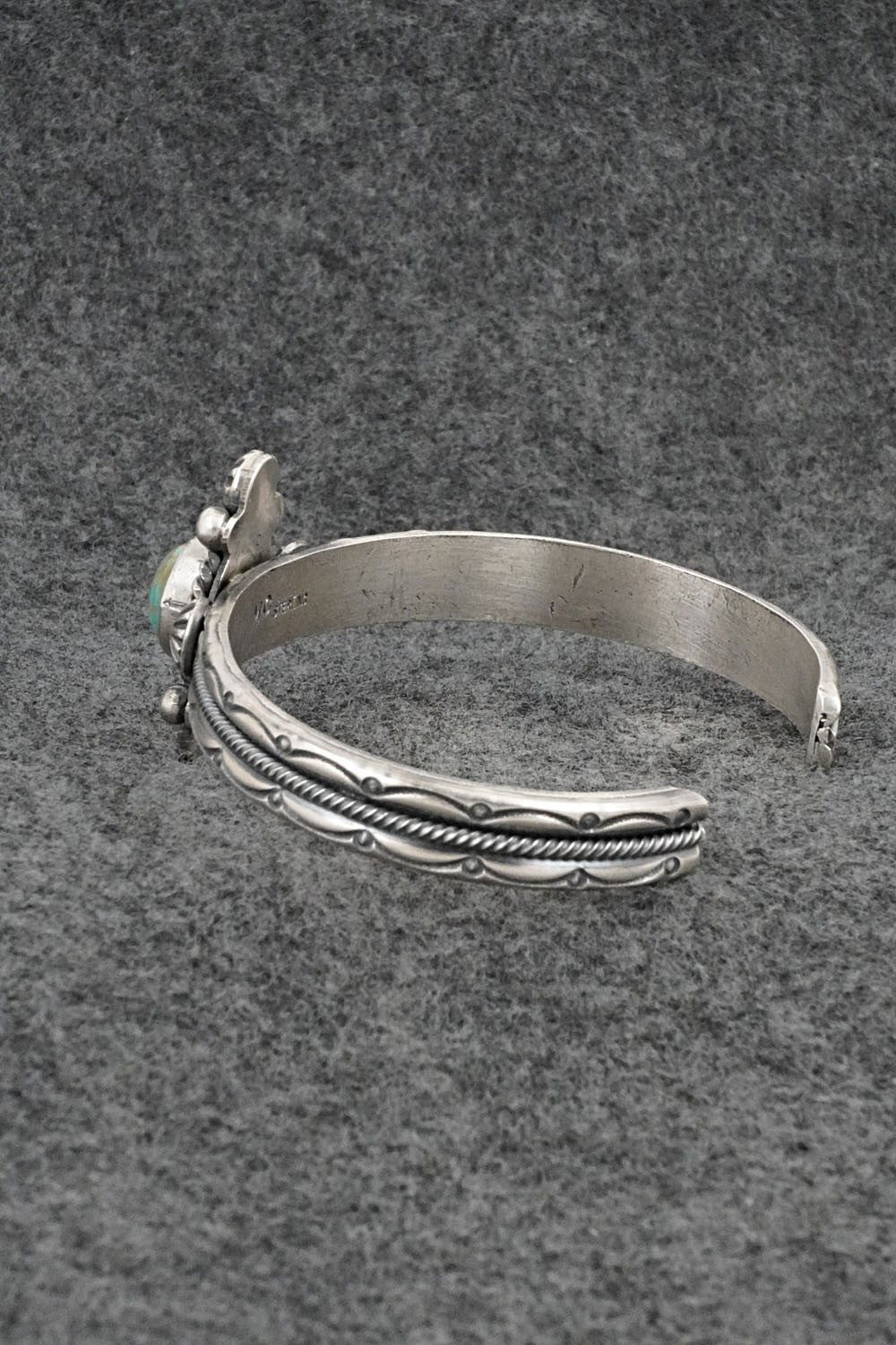 Turquoise & Sterling Silver Bracelet - Michael Calladitto