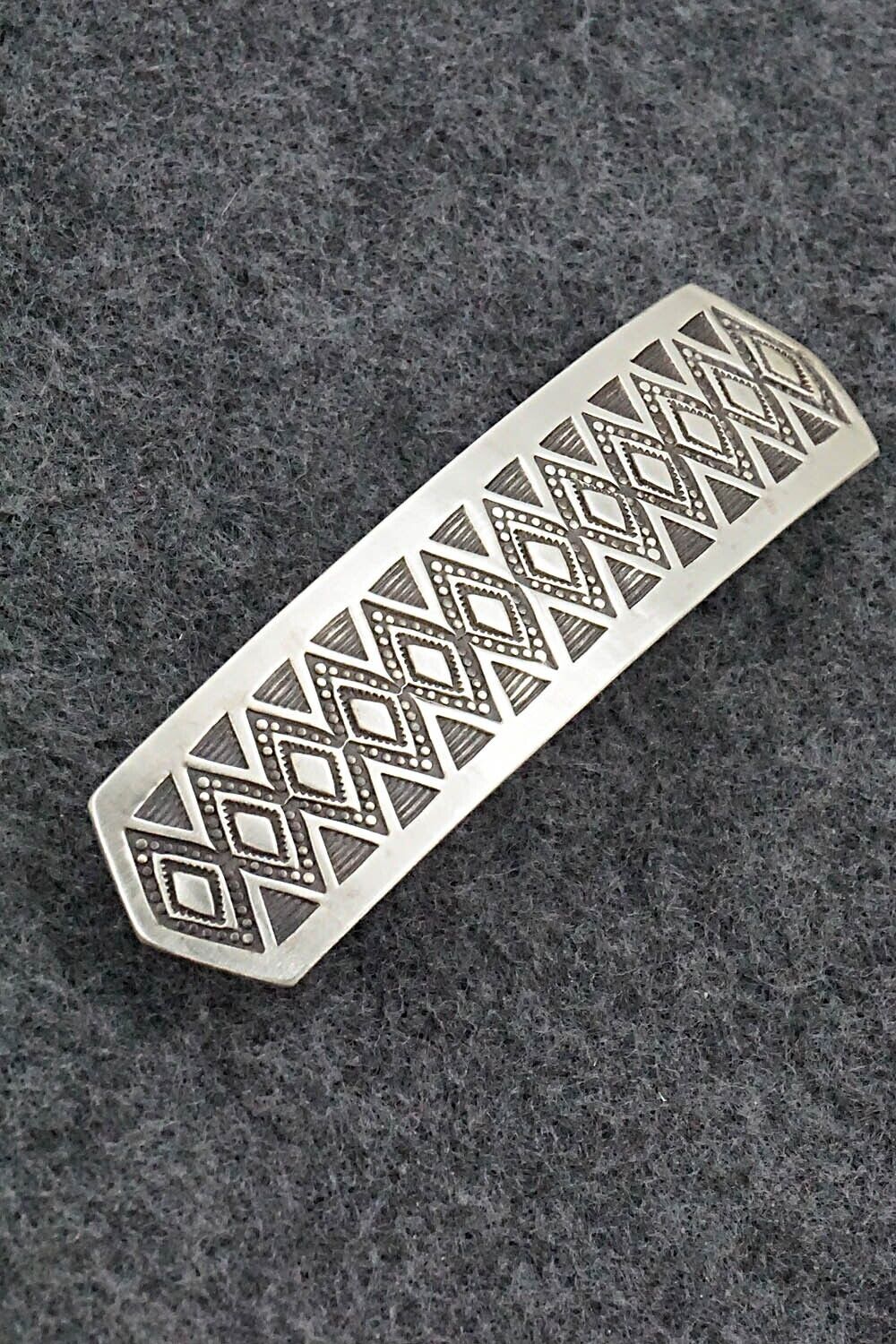 Sterling Silver Hair Barrette - Calvin Martinez