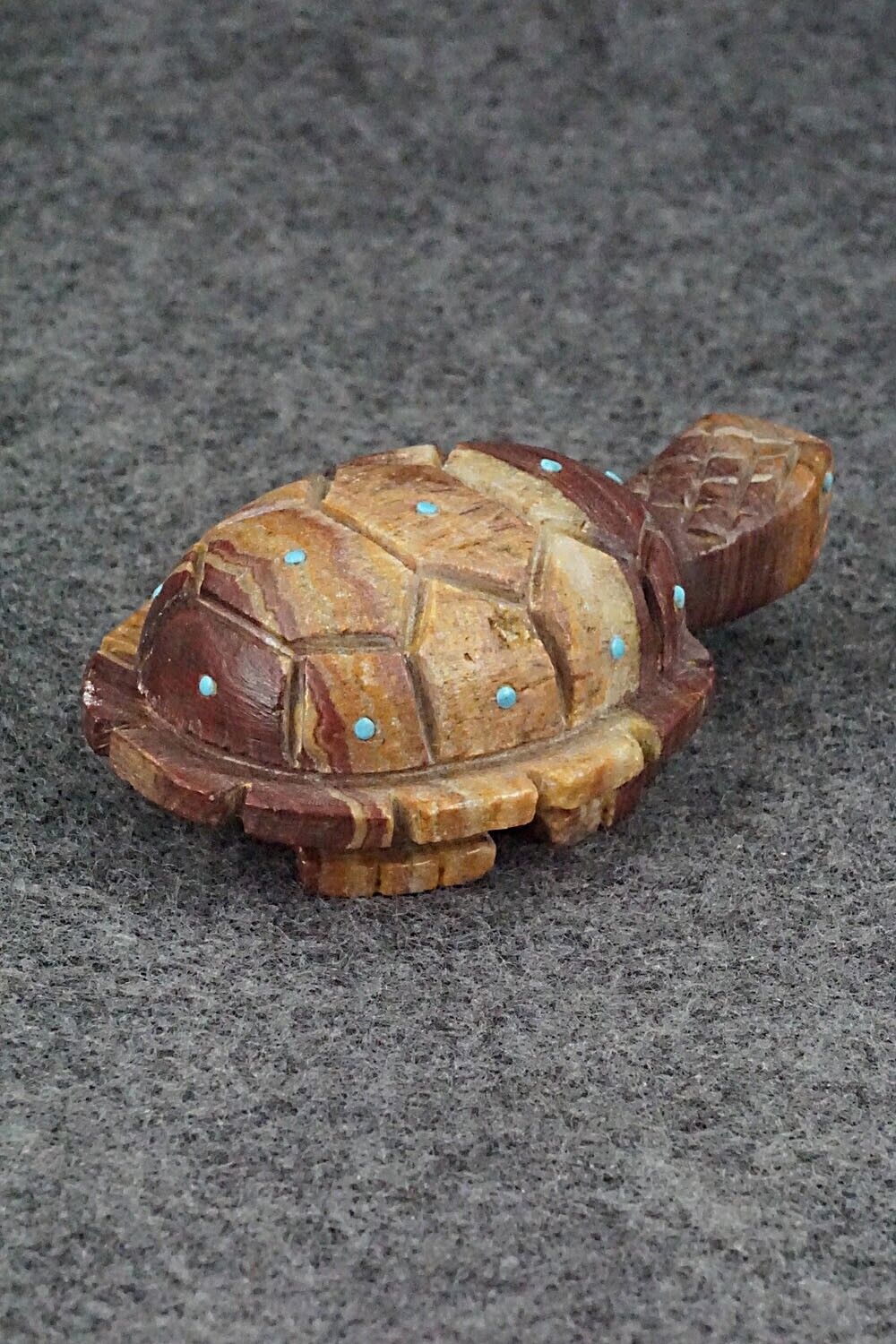 Tortoise Turtle Zuni Fetish Carving - Douglas Martza
