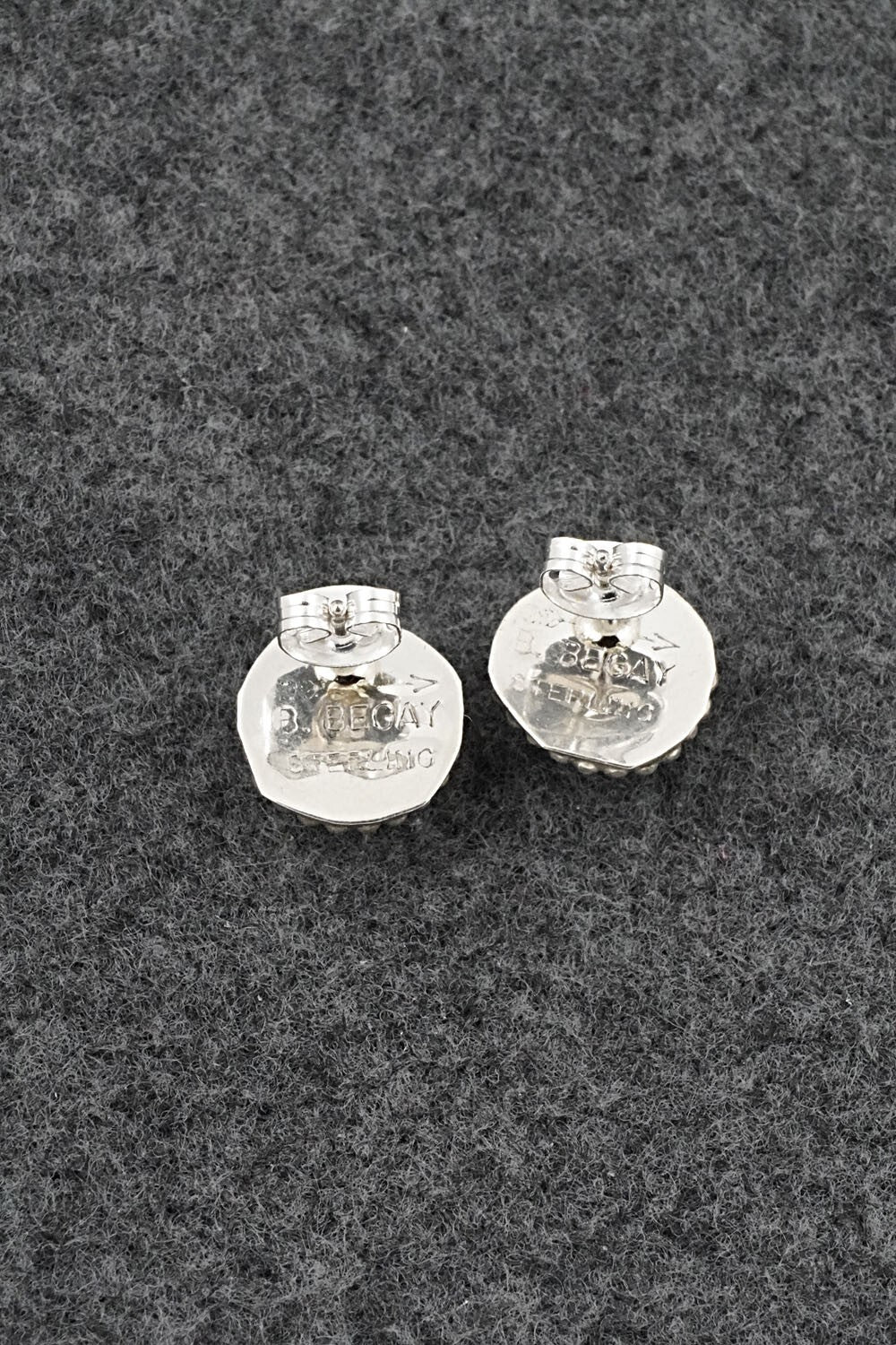 Turquoise & Sterling Silver Earrings - Byron Begay