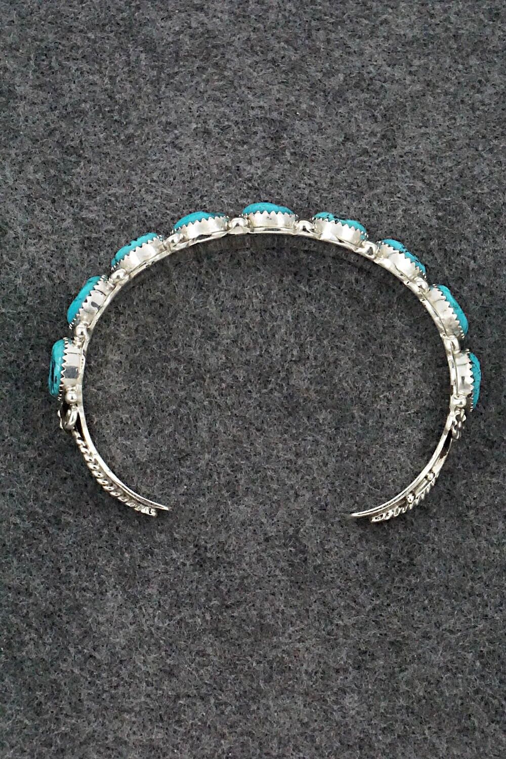 Turquoise & Sterling Silver Bracelet - Martin Muskett