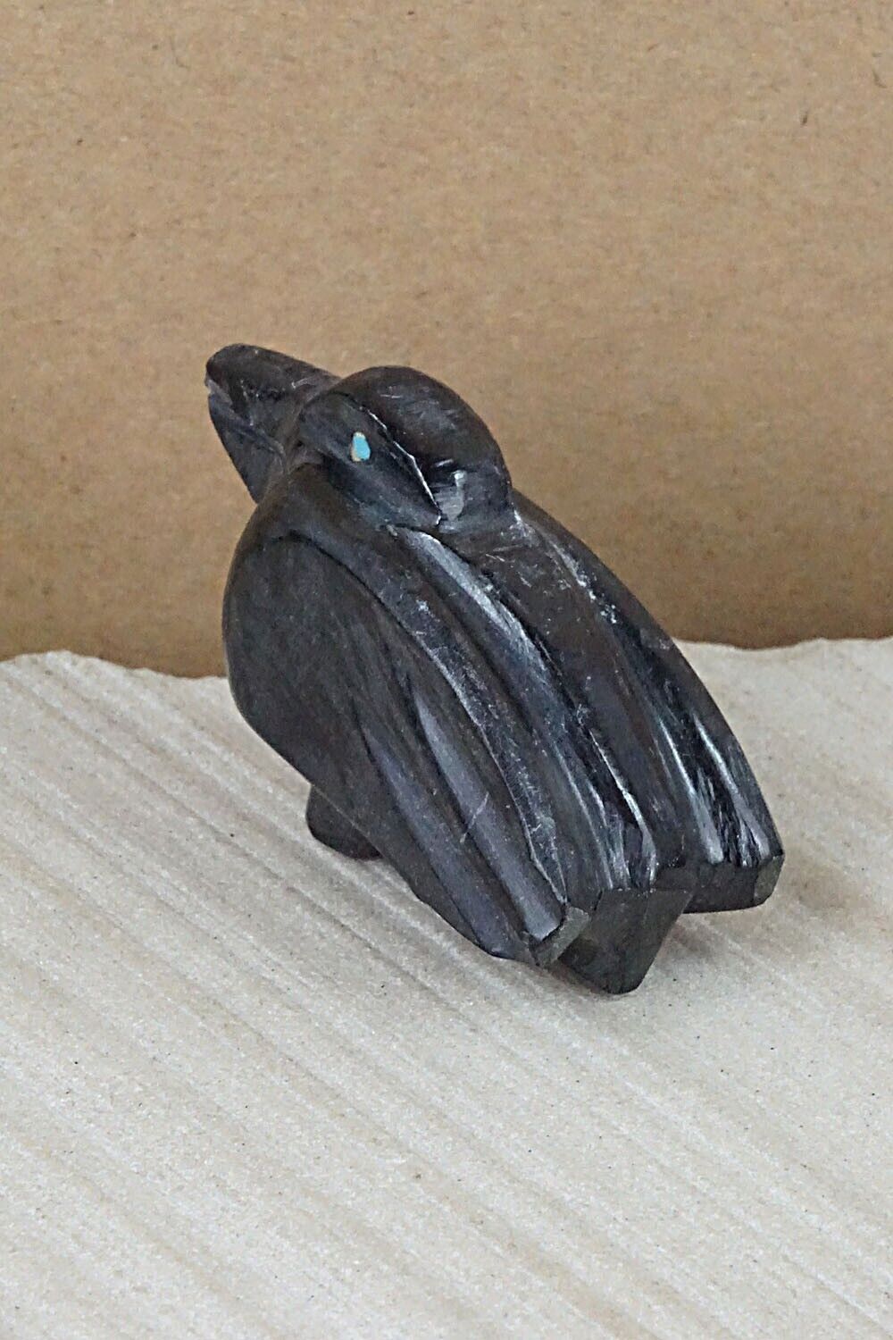 Crow Zuni Fetish Carving - Tim Lementino