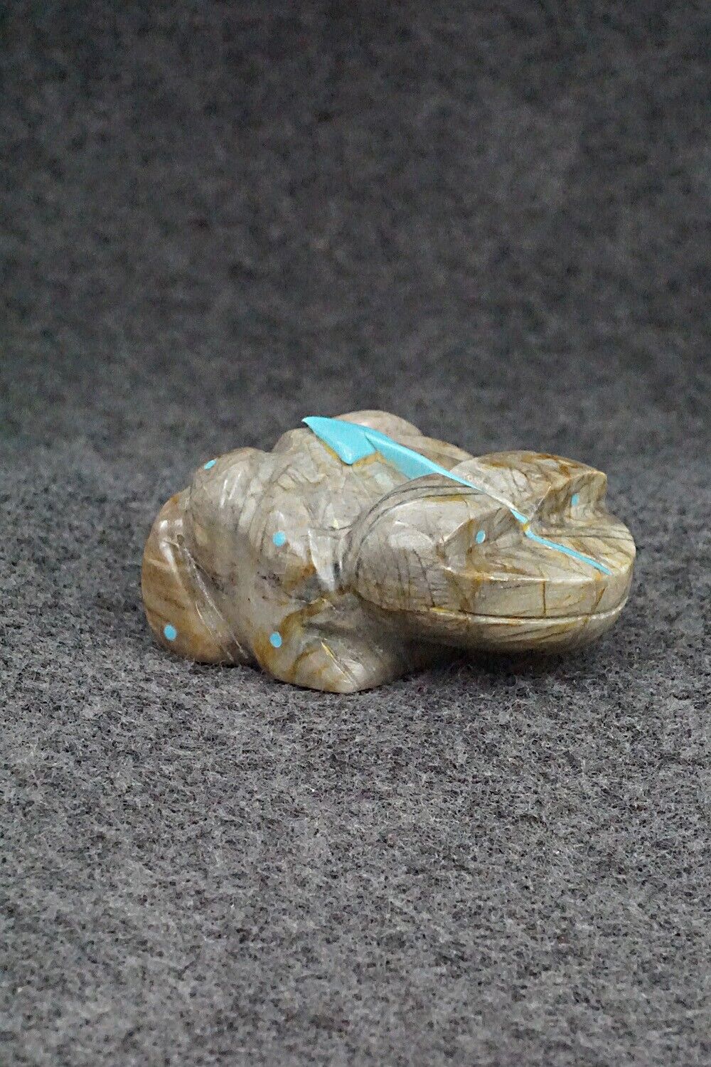 Frog Zuni Fetish Carving - Bennie Bacy