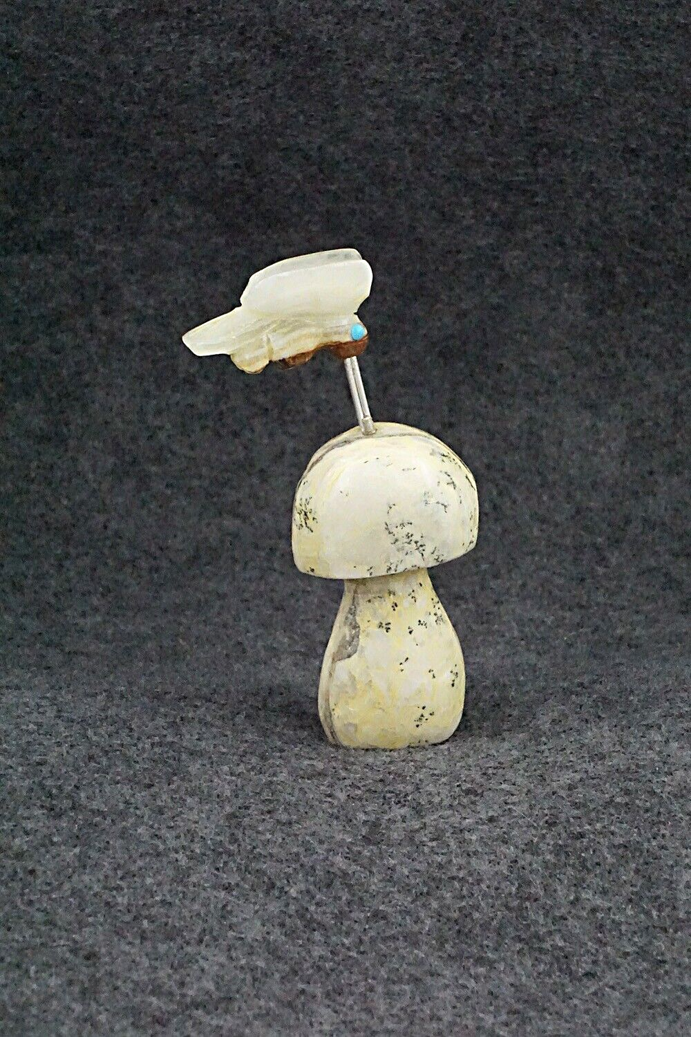 Hummingbird Zuni Fetish Carving - Cody Chavez