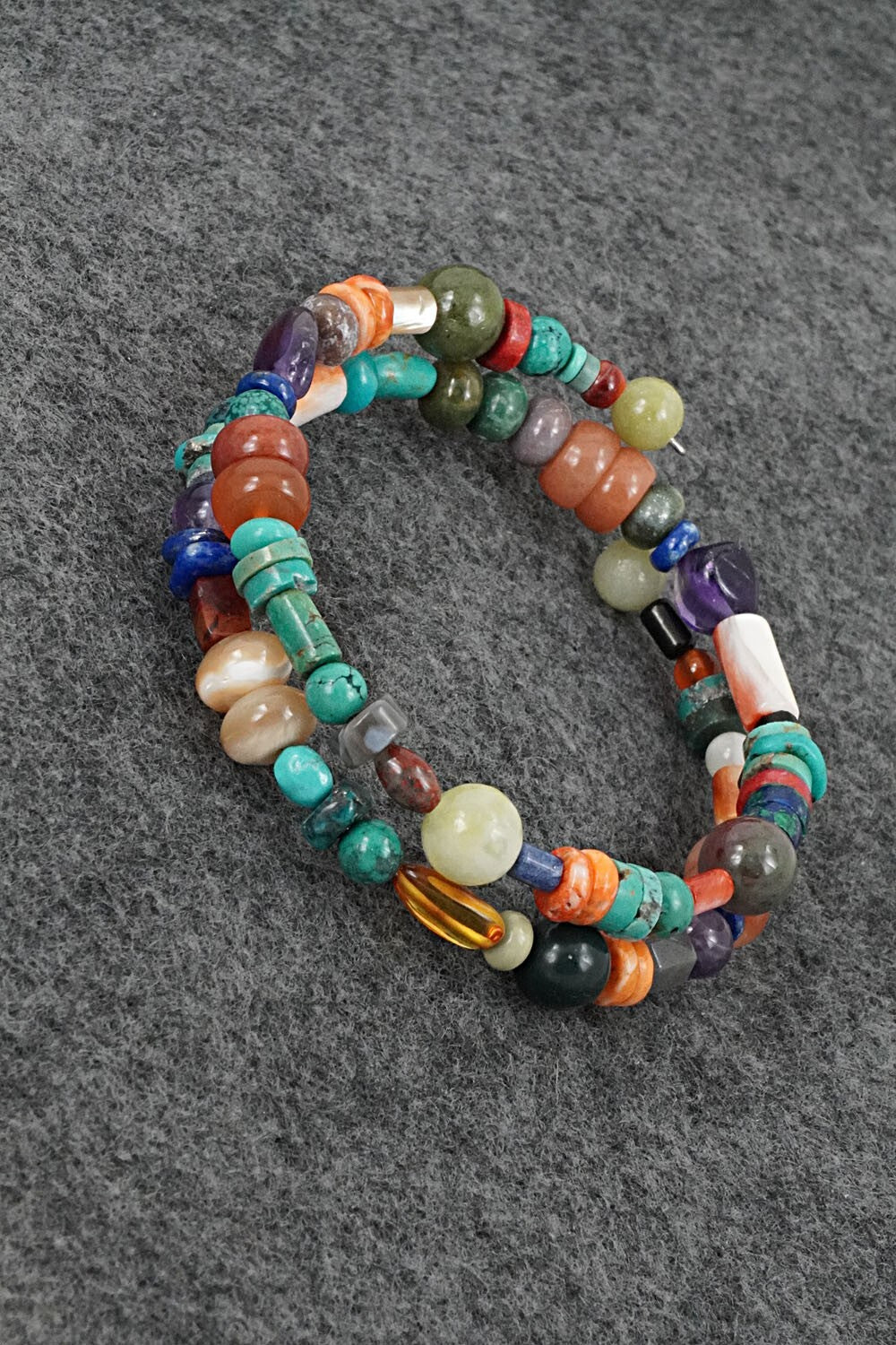 Multi-Stone Beaded Bracelet - Helen Tsosie
