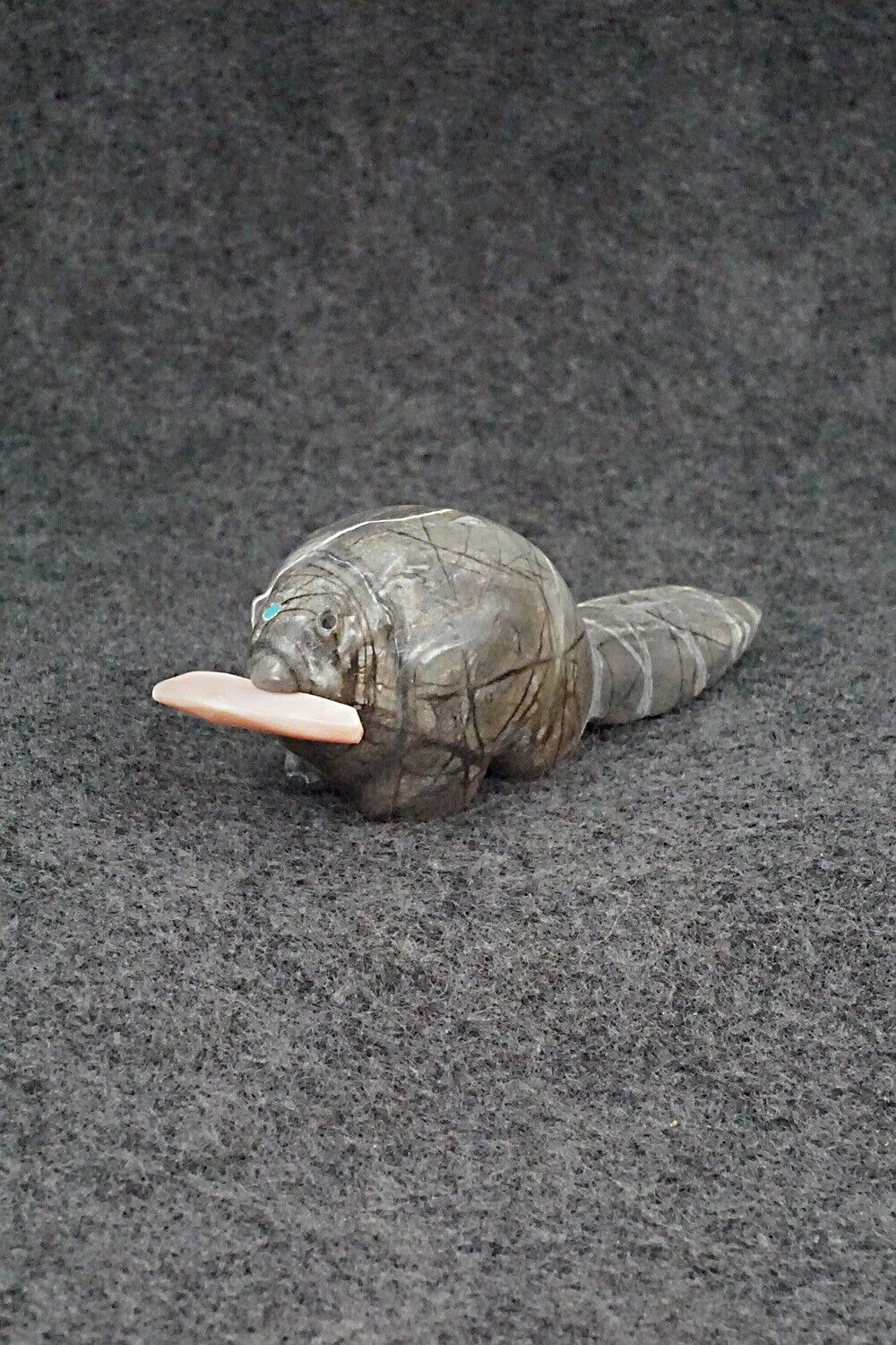 Beaver Zuni Fetish Carving - Delvin Leekya