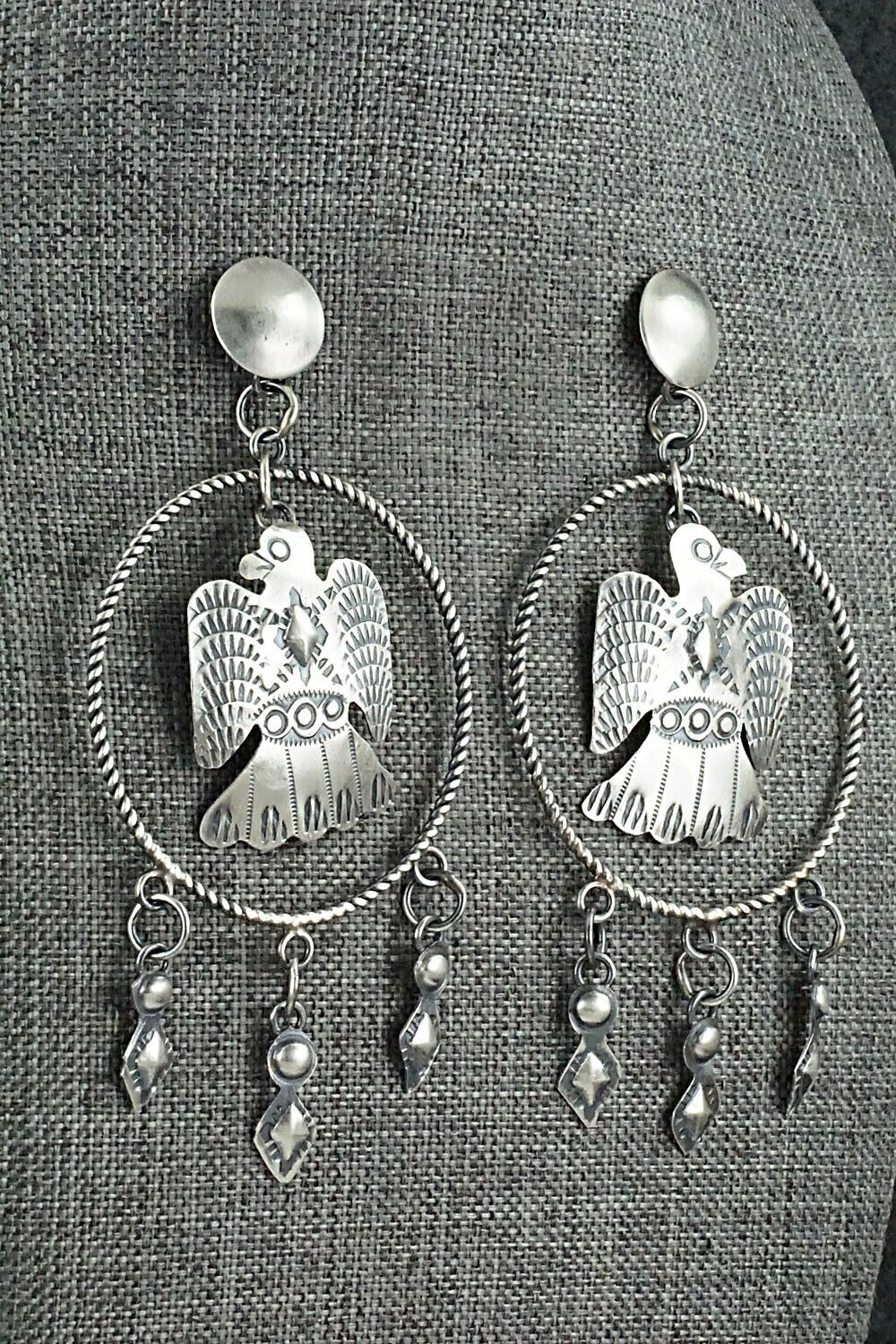 Sterling Silver Earrings - Gabrielle Yazzie