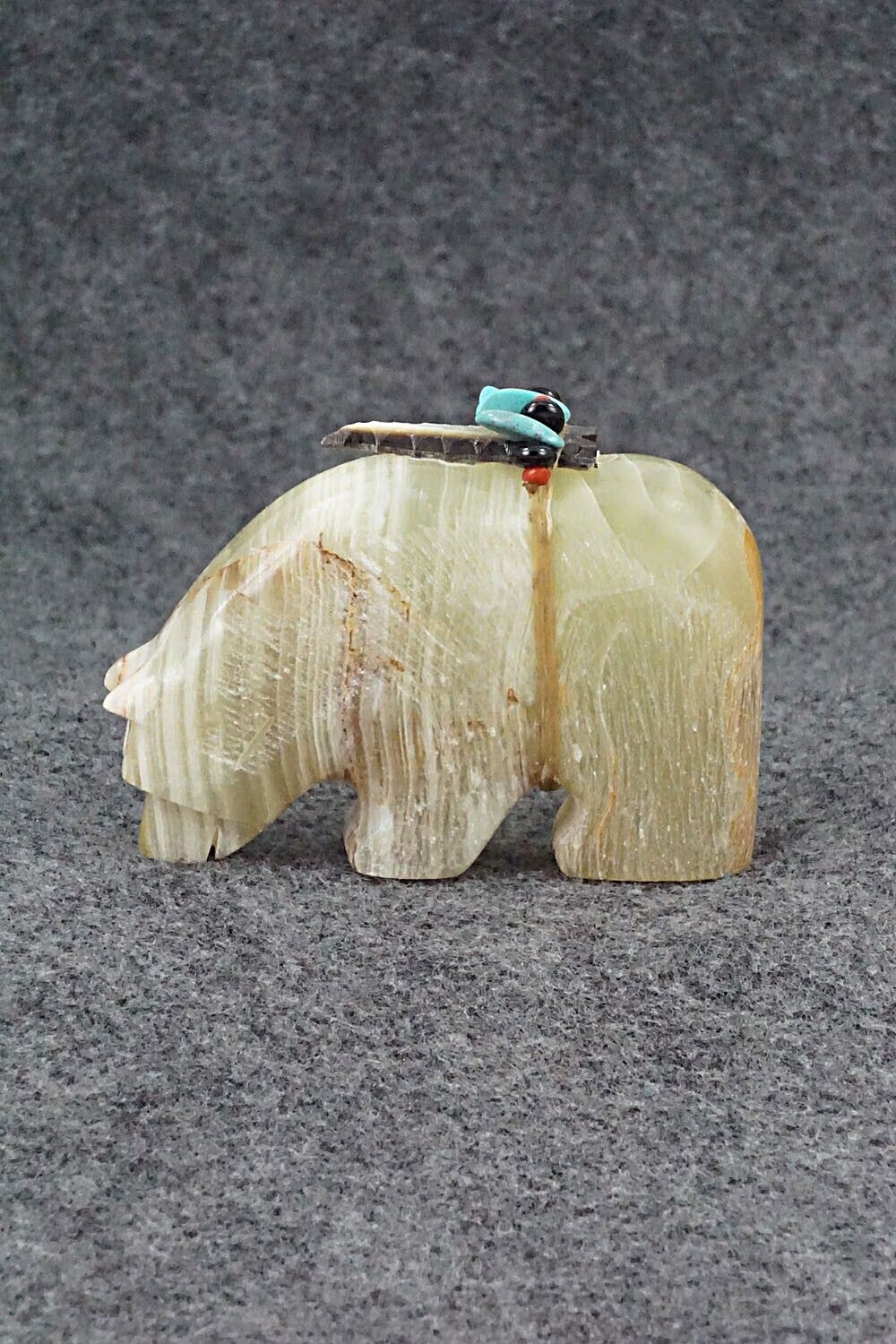 Bear Zuni Fetish Carving - Douglas Martza