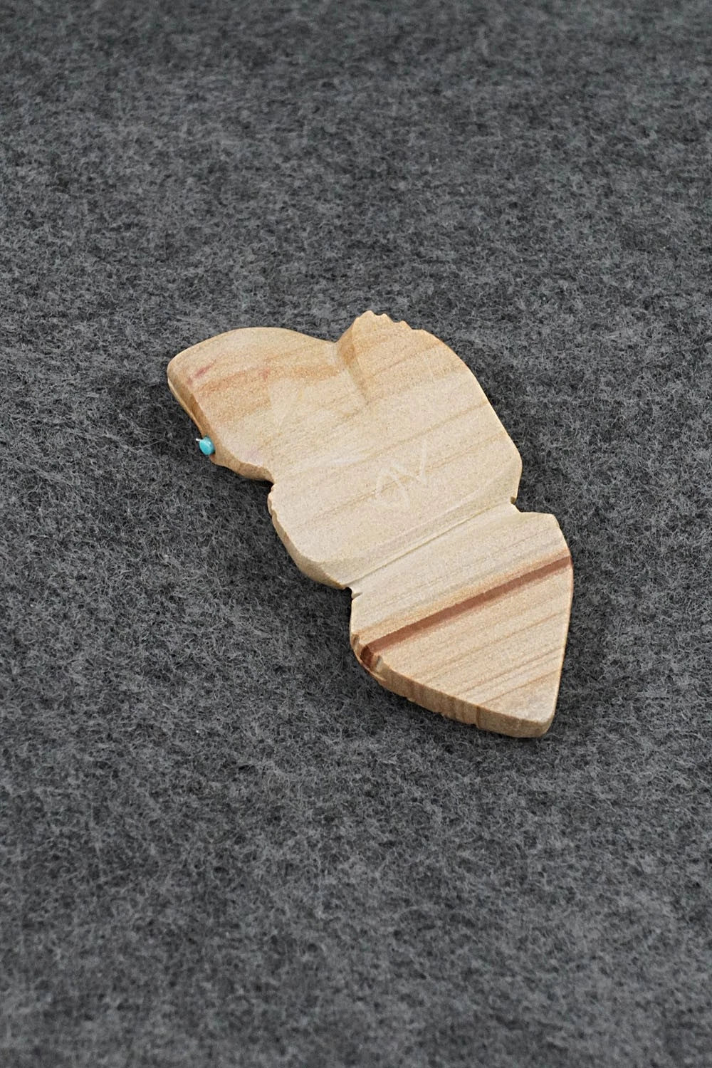 Horned Toad Zuni Fetish Carving - Danette Laate
