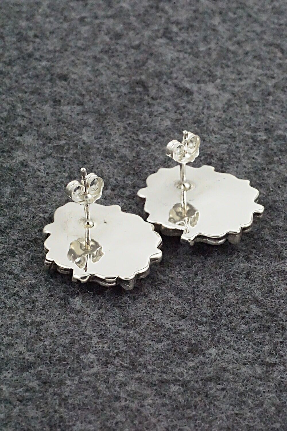 Turquoise & Sterling Silver Earrings - Annie Spencer