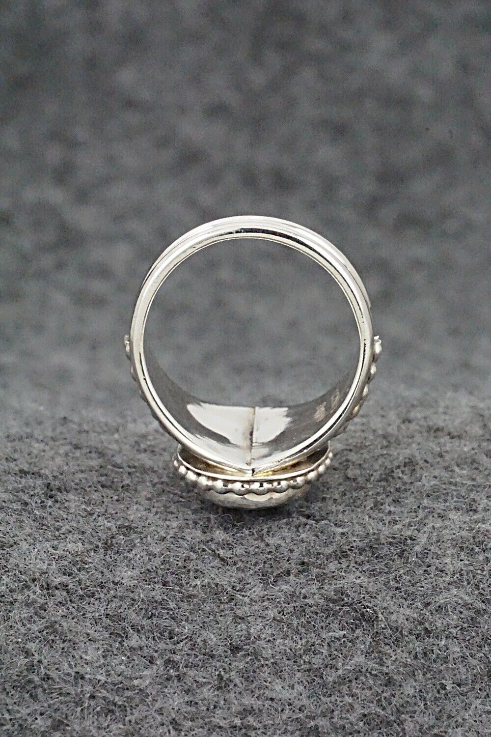 Opalite & Sterling Silver Ring - Thomas Yazzie - Size 8
