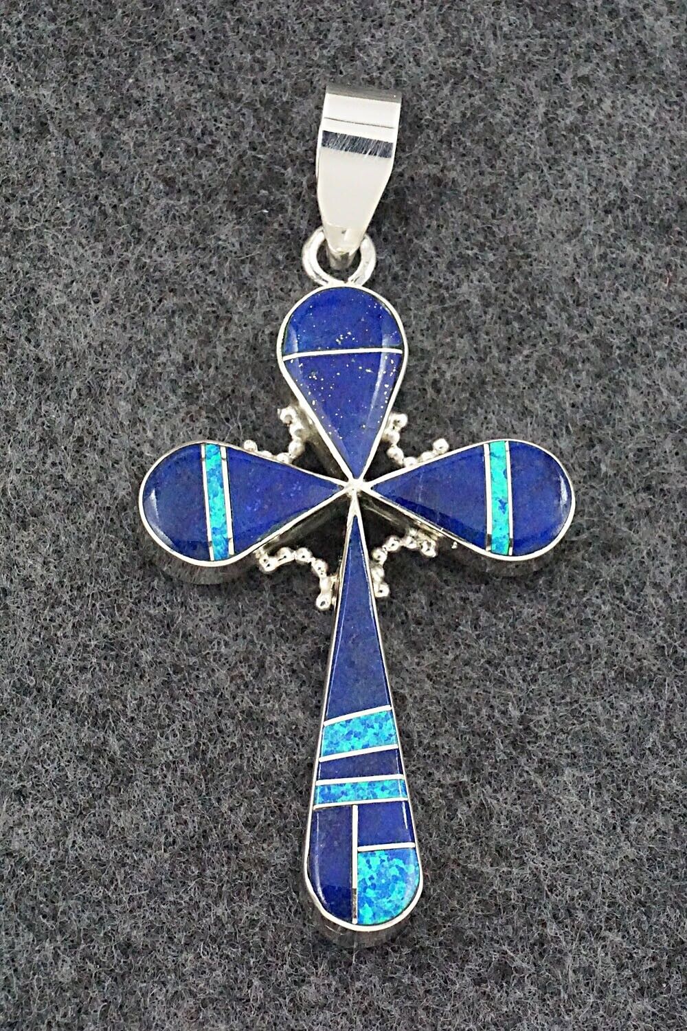 Multi-Stone & Sterling Silver Double-Sided Pendant - Annabelle Peterson