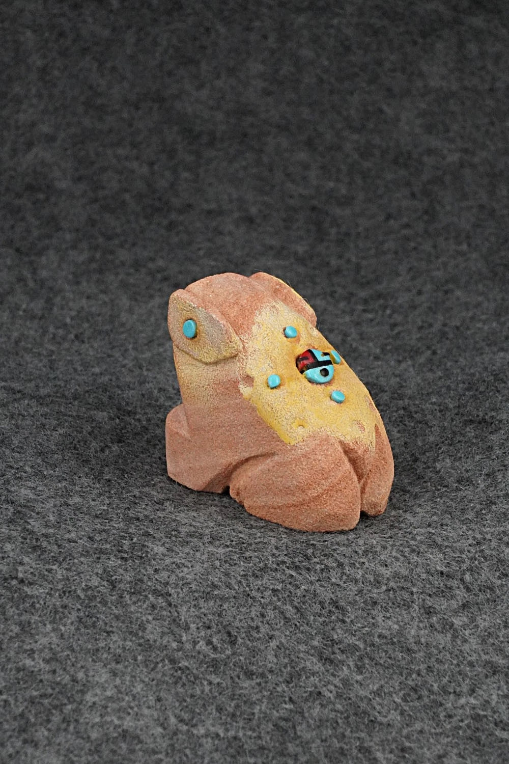 Frog Zuni Fetish Carving - Cody Chavez