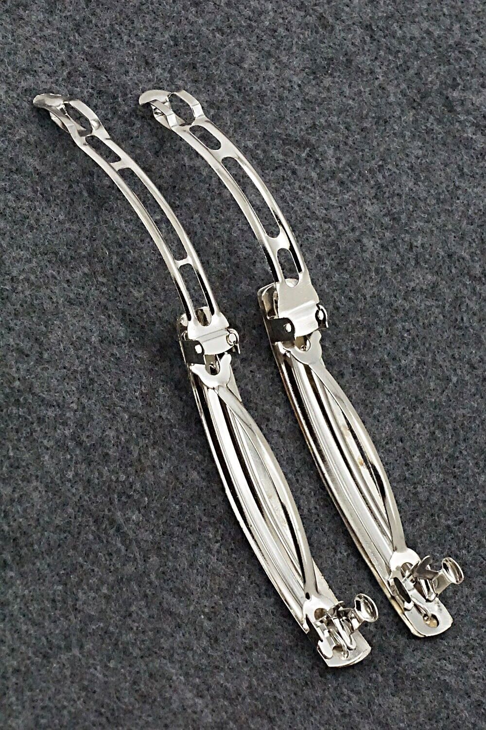Sterling Silver Hair Barrettes - Randall Dalgai