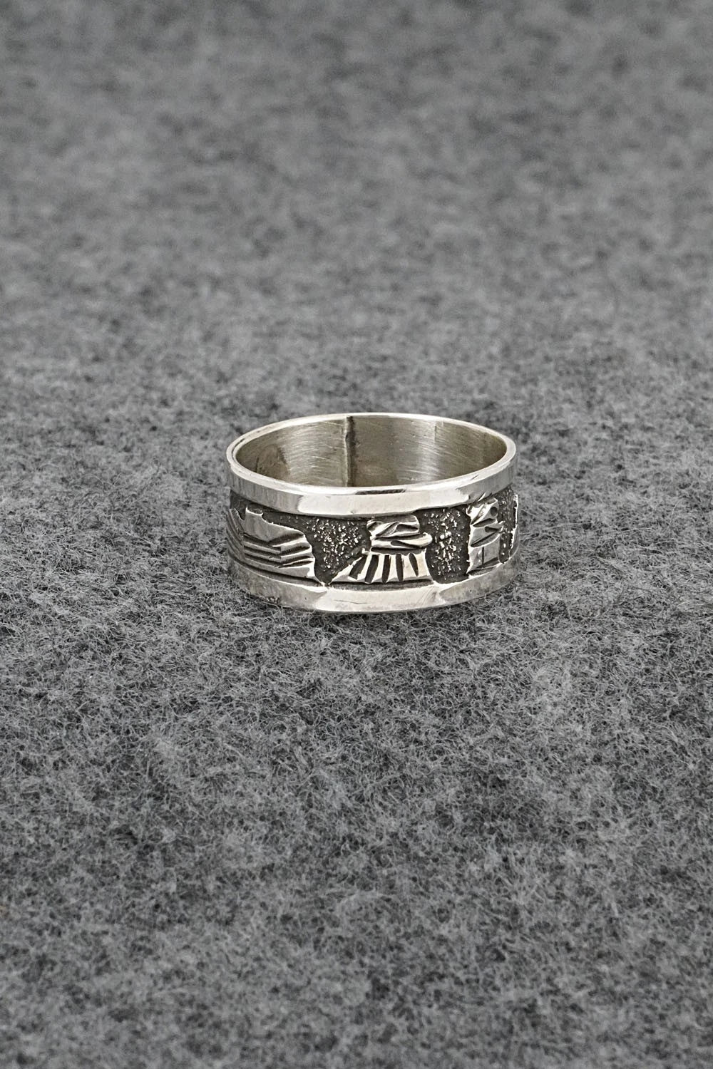 Sterling Silver Ring - Elaine Becenti - Size 10