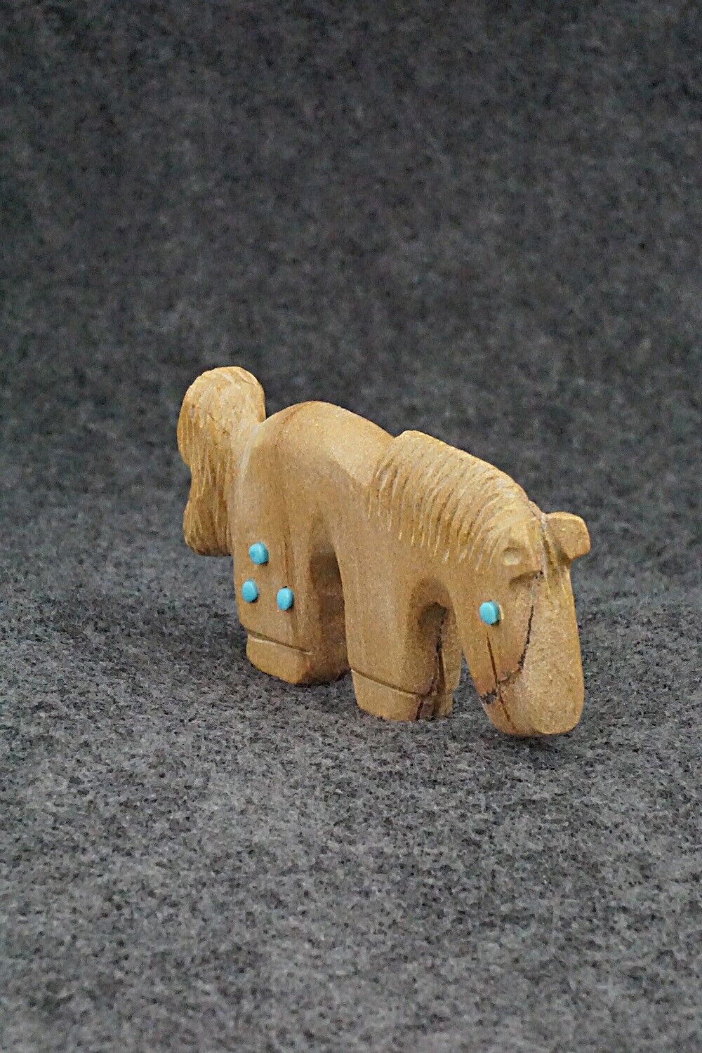 Horse Zuni Fetish Carving - Cody Chavez