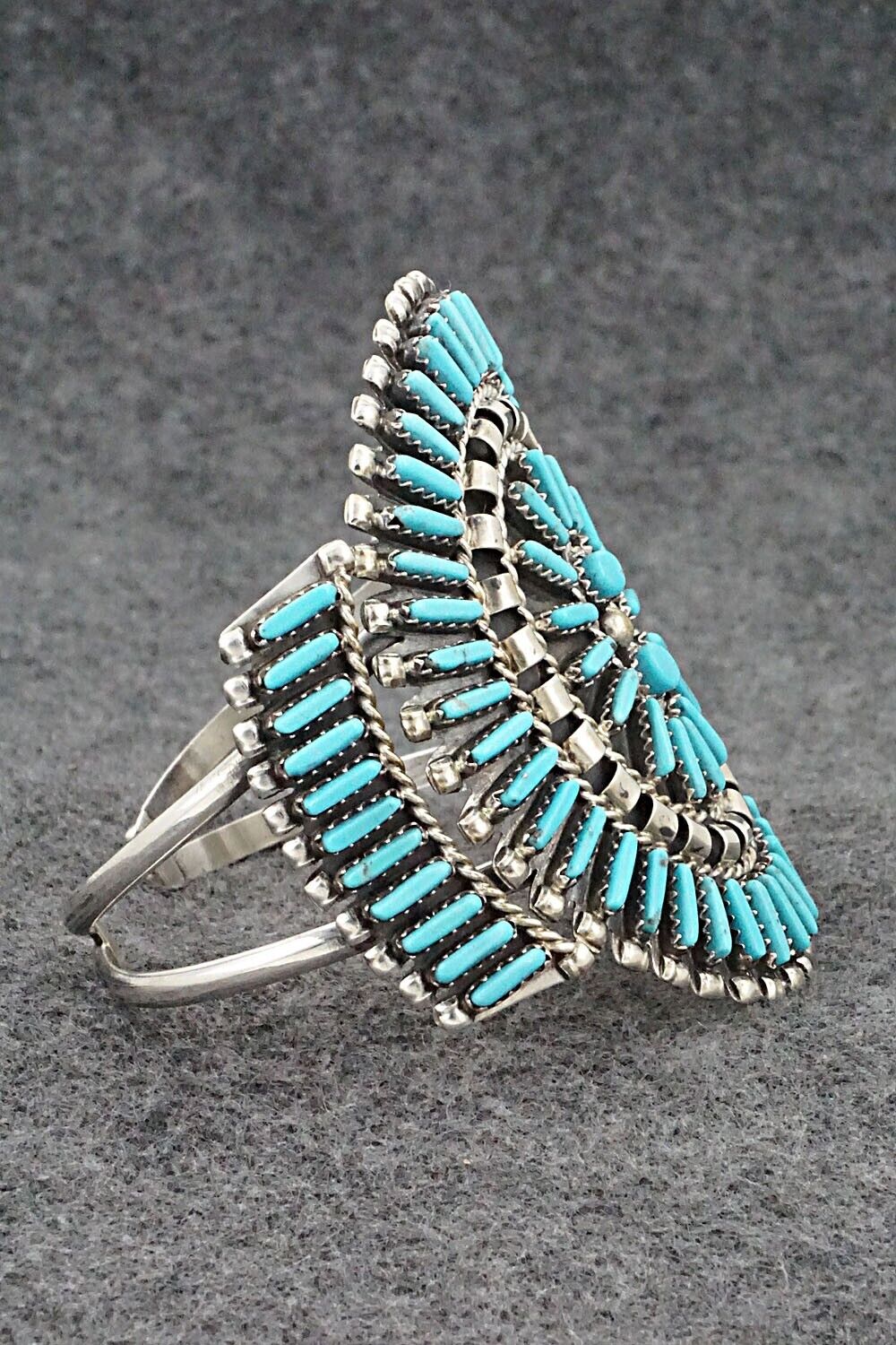 Turquoise & Sterling Silver Bracelet - Charlie John